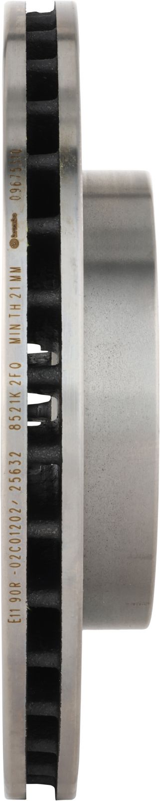 PRIME Front Disc Brake Rotor - 09.6753.10_02
