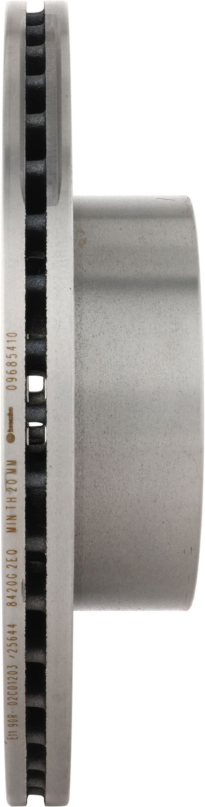 PRIME Front Disc Brake Rotor - 09.6854.10_02