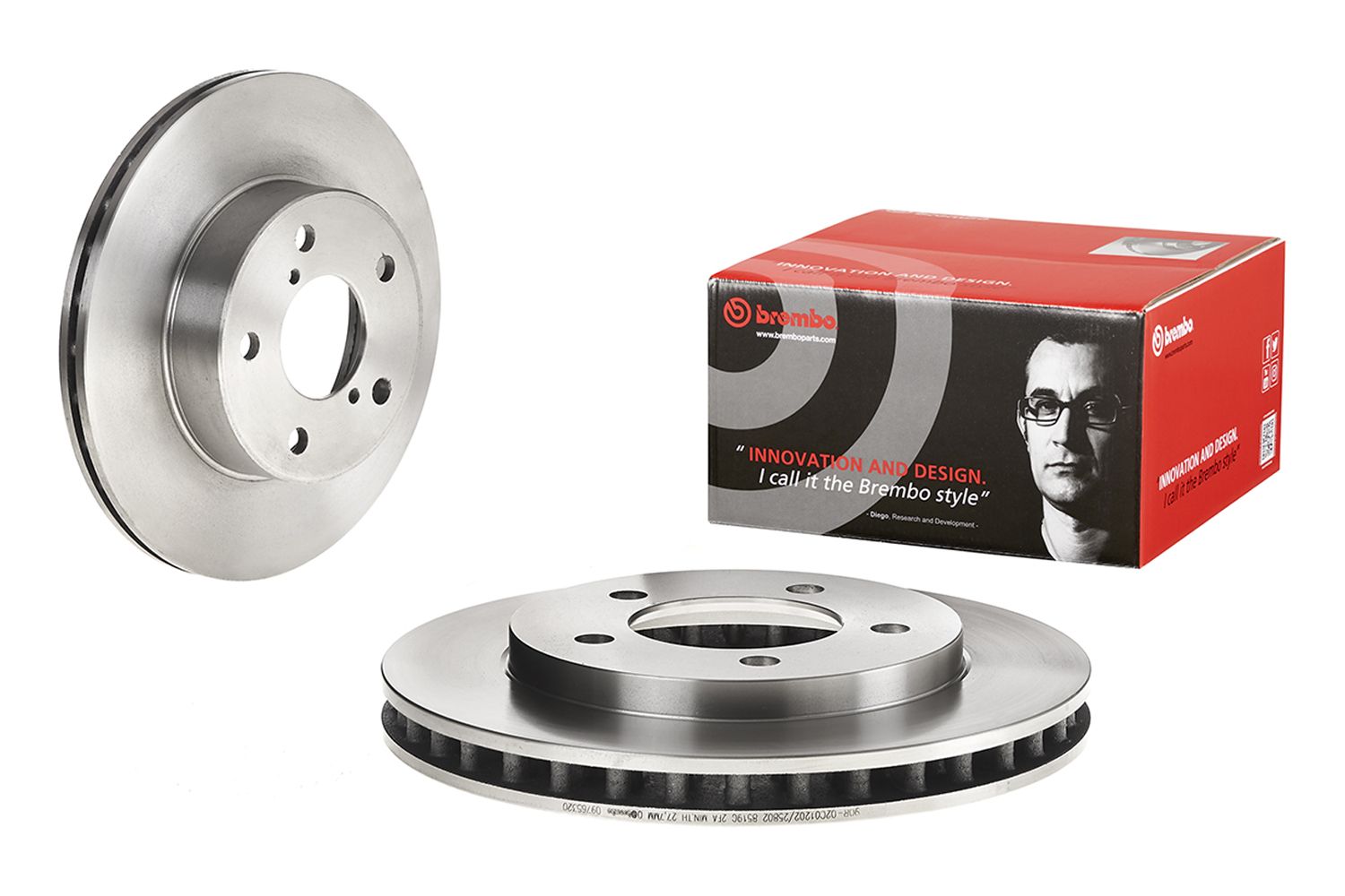 PRIME Front Disc Brake Rotor - 09.6877.10_01