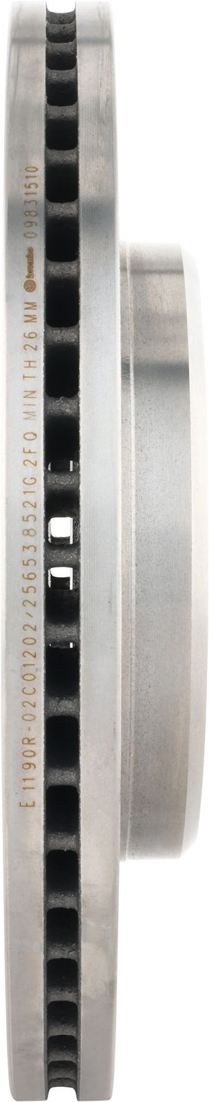 PRIME Front Disc Brake Rotor - 09.8315.10_02