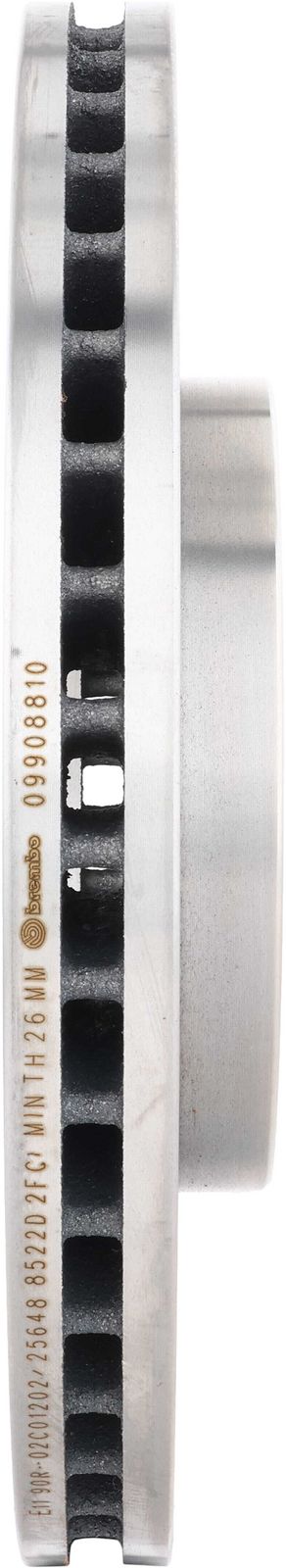 PRIME Front Disc Brake Rotor - 09.9088.10_02