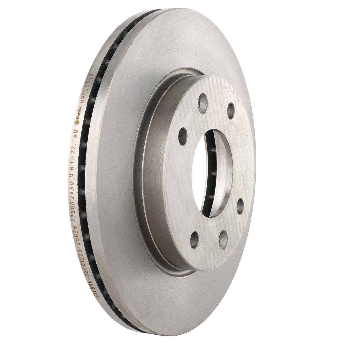 PRIME Front Disc Brake Rotor - 09.9555.20_26