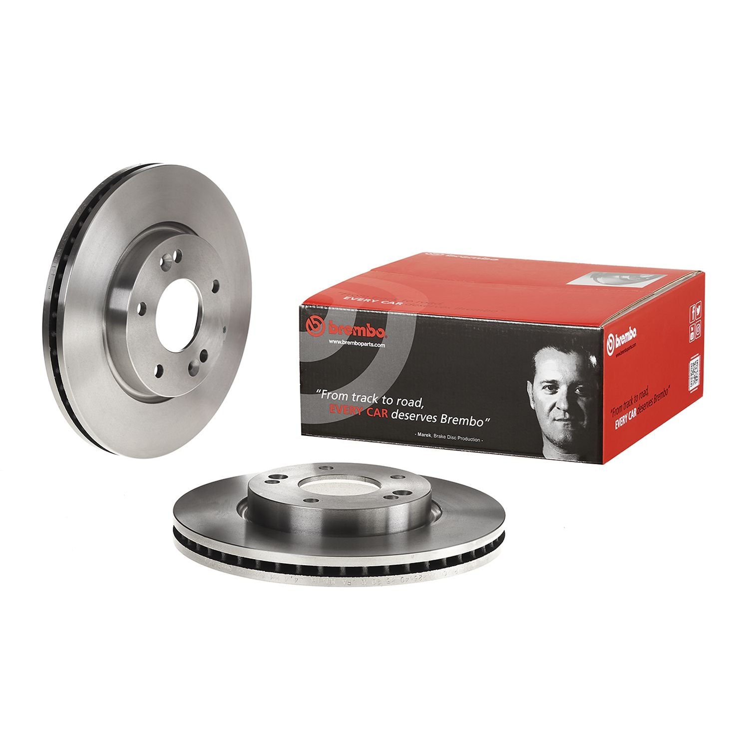 PRIME Front Disc Brake Rotor - 09.9574.40_01