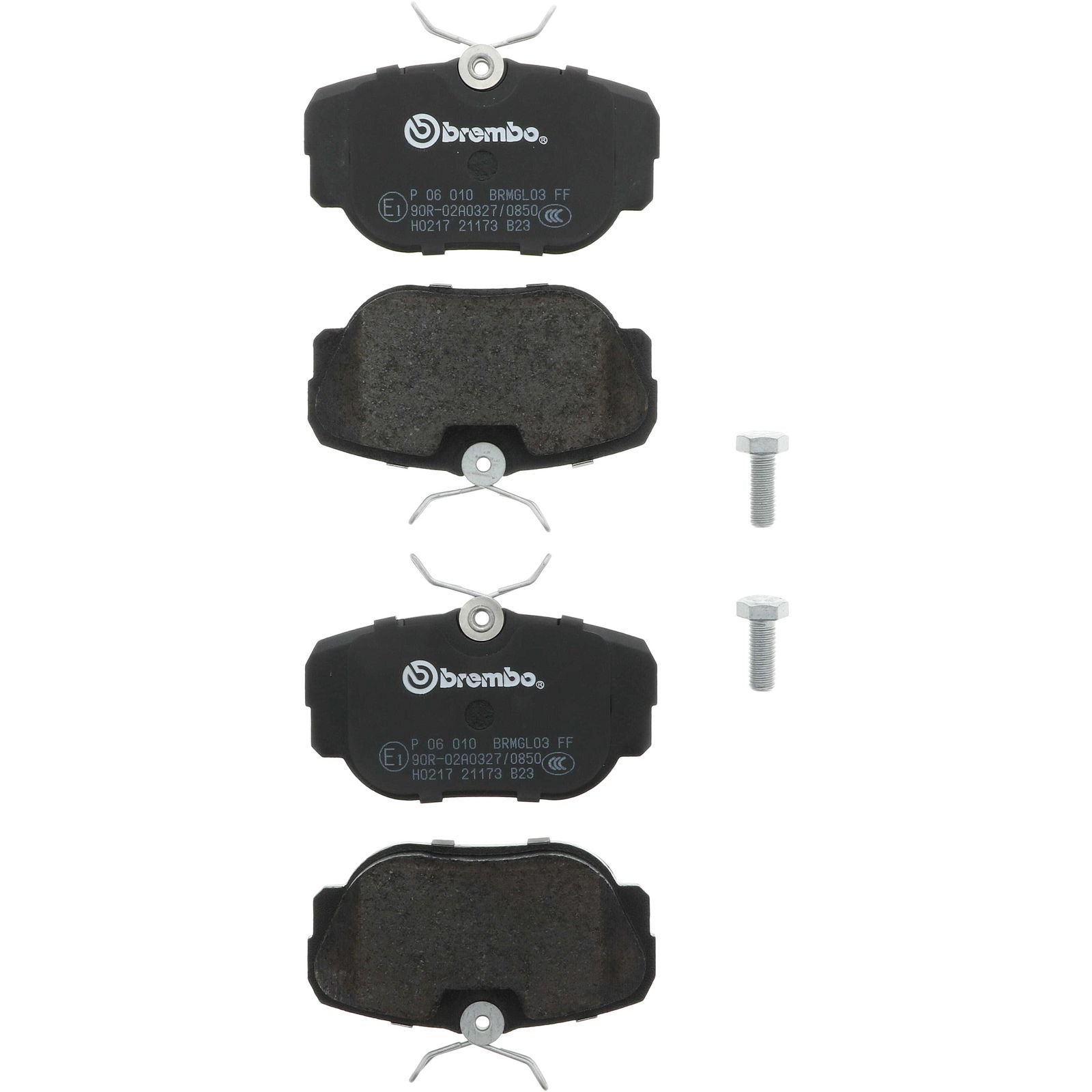 PRIME Low-Met Front Disc Brake Pad Set - P06010_01