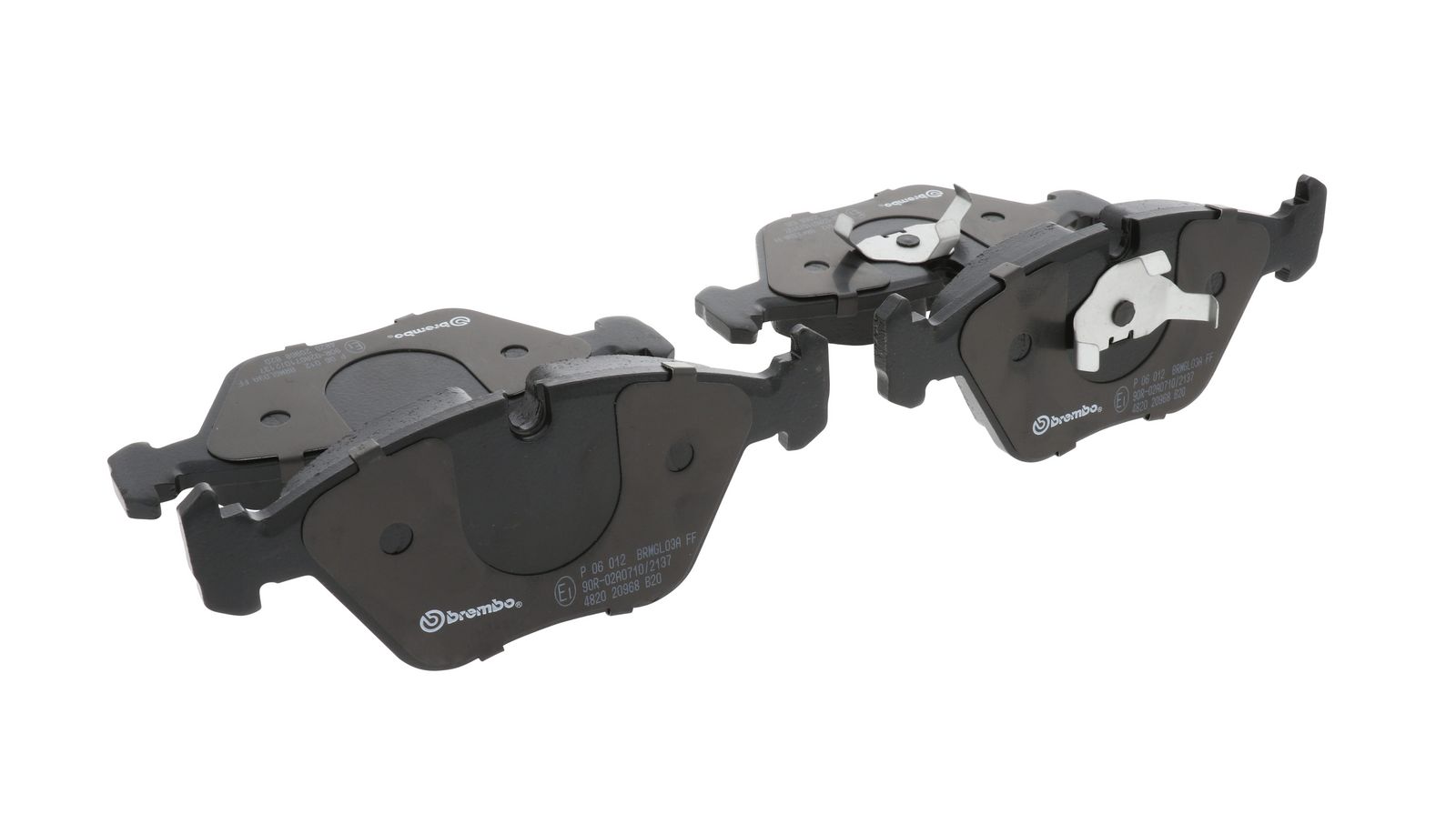 PRIME Low-Met Front Disc Brake Pad Set - P06012_11