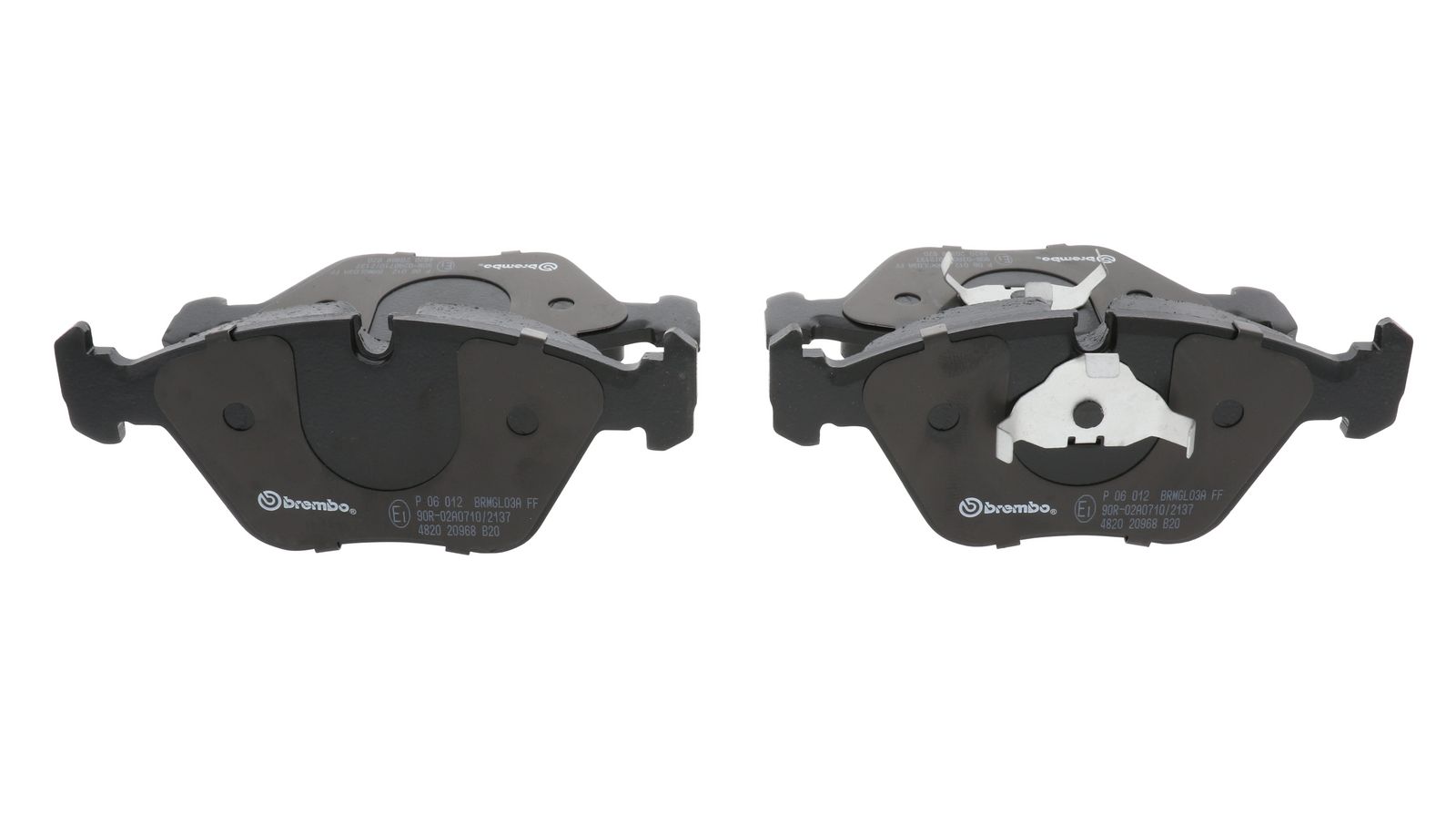 PRIME Low-Met Front Disc Brake Pad Set - P06012_13