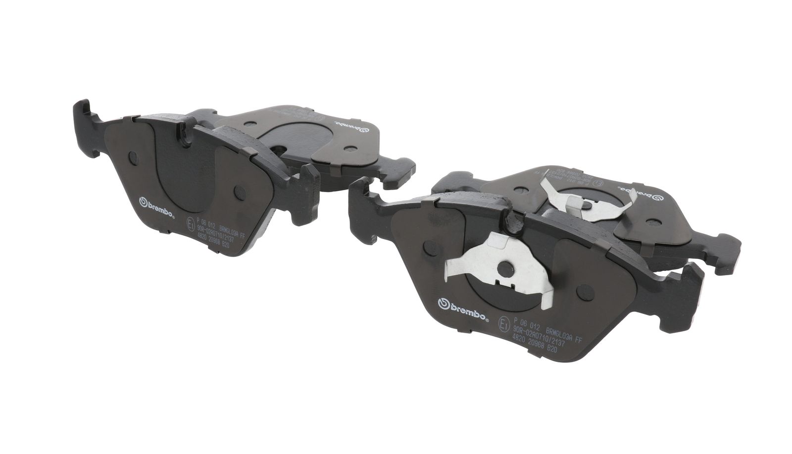 PRIME Low-Met Front Disc Brake Pad Set - P06012_15