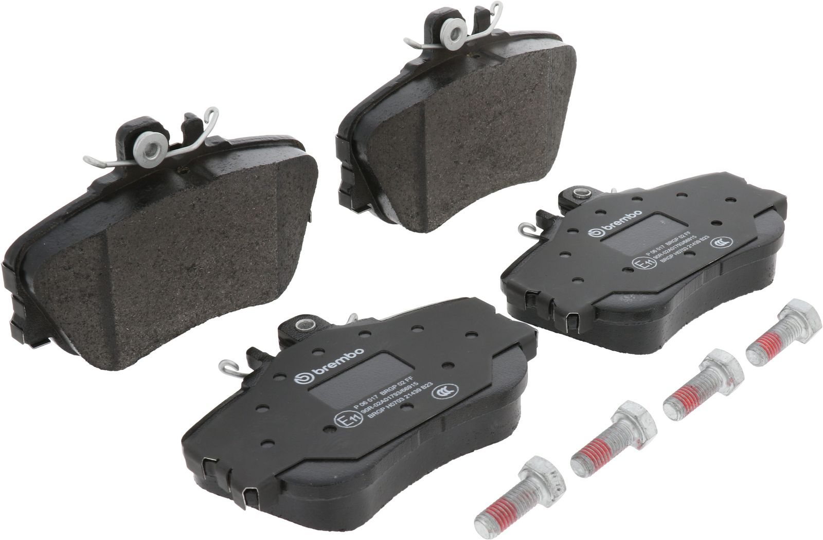 PRIME Low-Met Front Disc Brake Pad Set - P06017_02