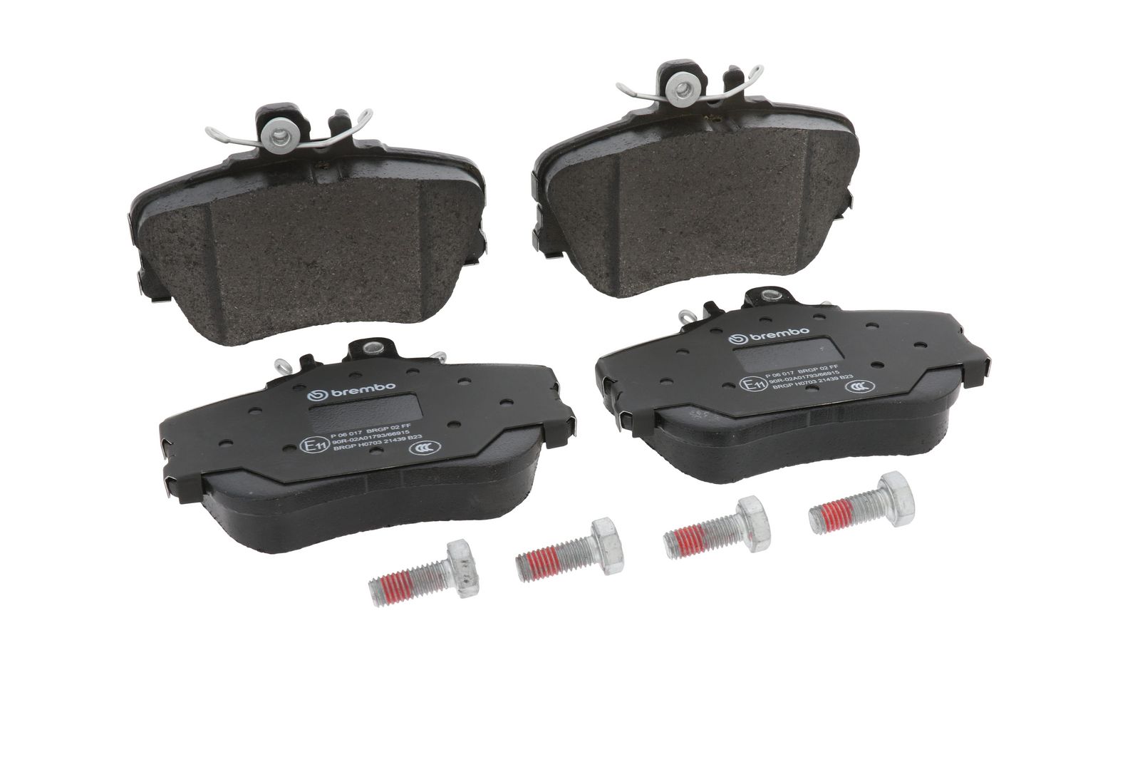 PRIME Low-Met Front Disc Brake Pad Set - P06017_27