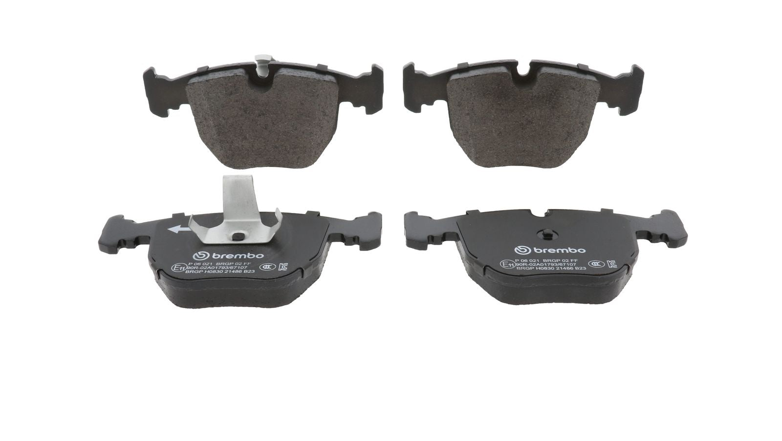 PRIME Low-Met Front Disc Brake Pad Set - P06021_04