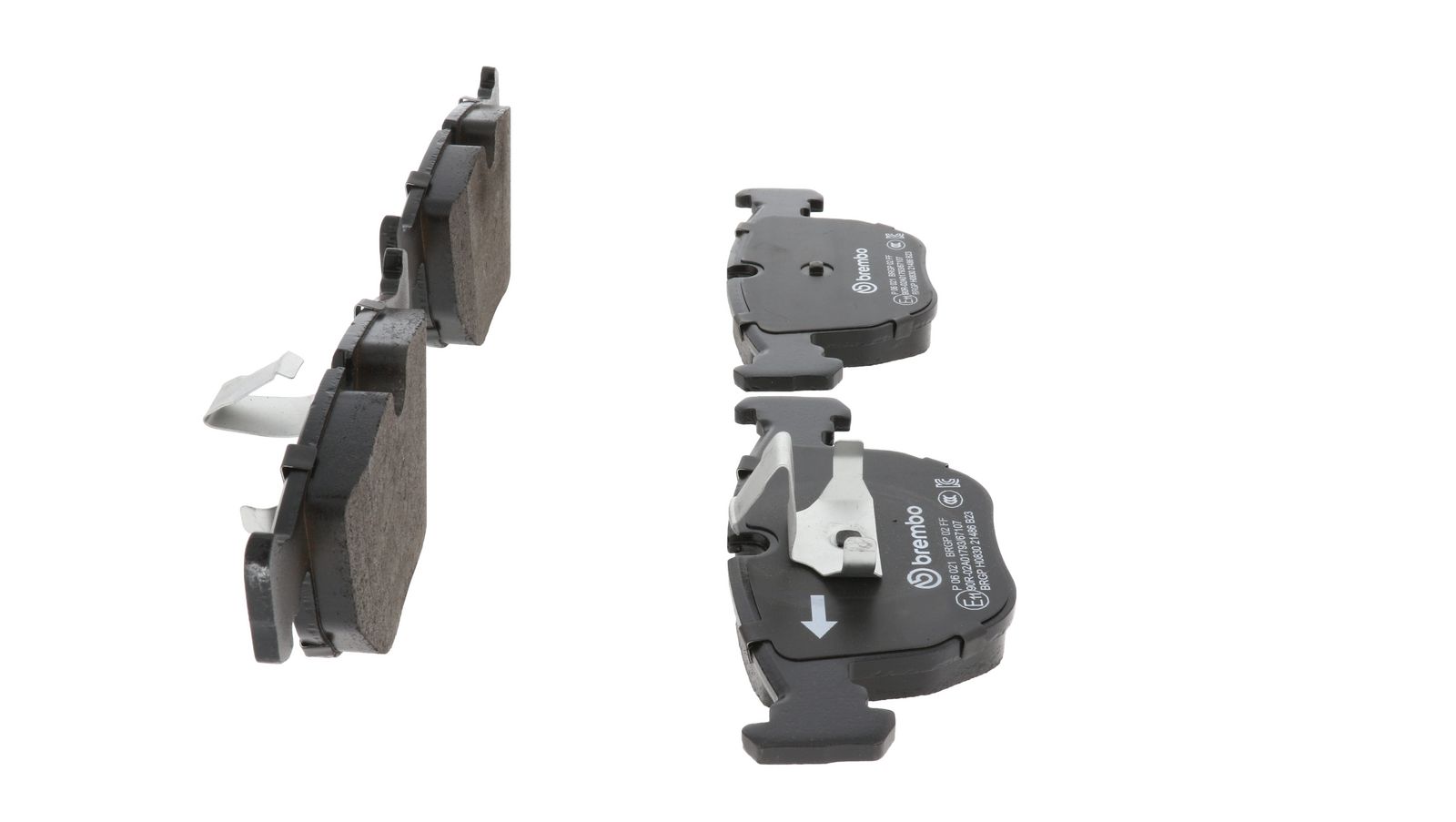 PRIME Low-Met Front Disc Brake Pad Set - P06021_22
