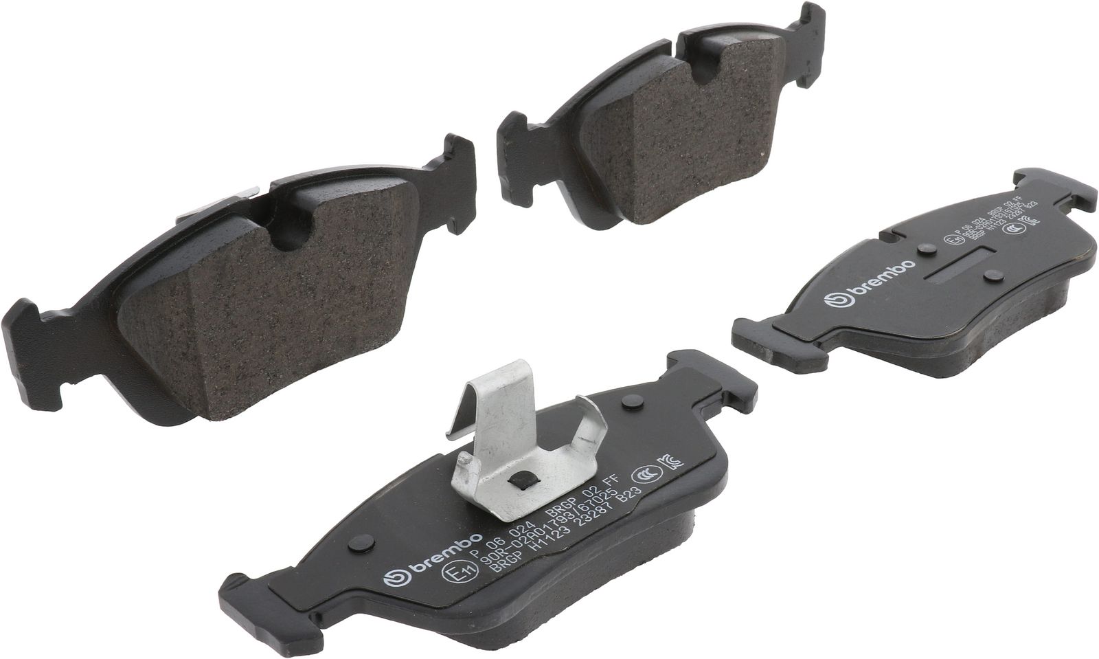 PRIME Low-Met Front Disc Brake Pad Set - P06024_02