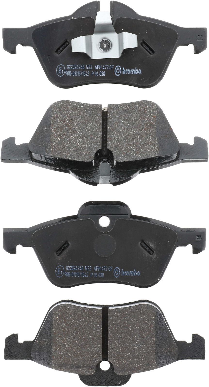 PRIME Low-Met Front Disc Brake Pad Set - P06030_01