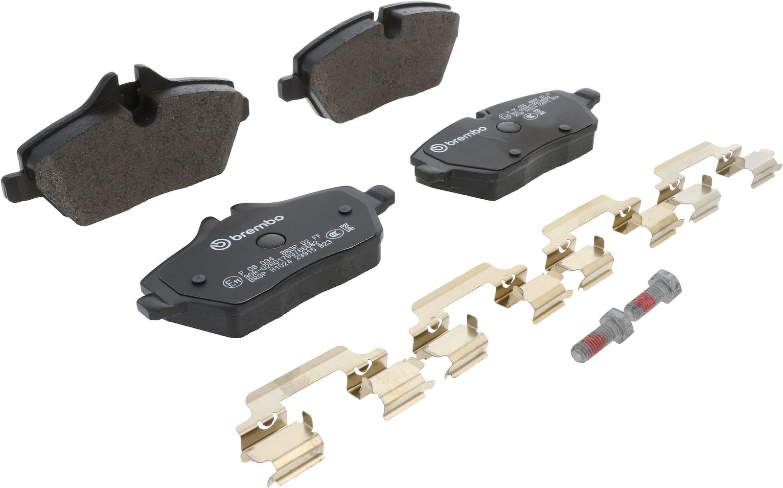 PRIME Low-Met Front Disc Brake Pad Set - P06034_02