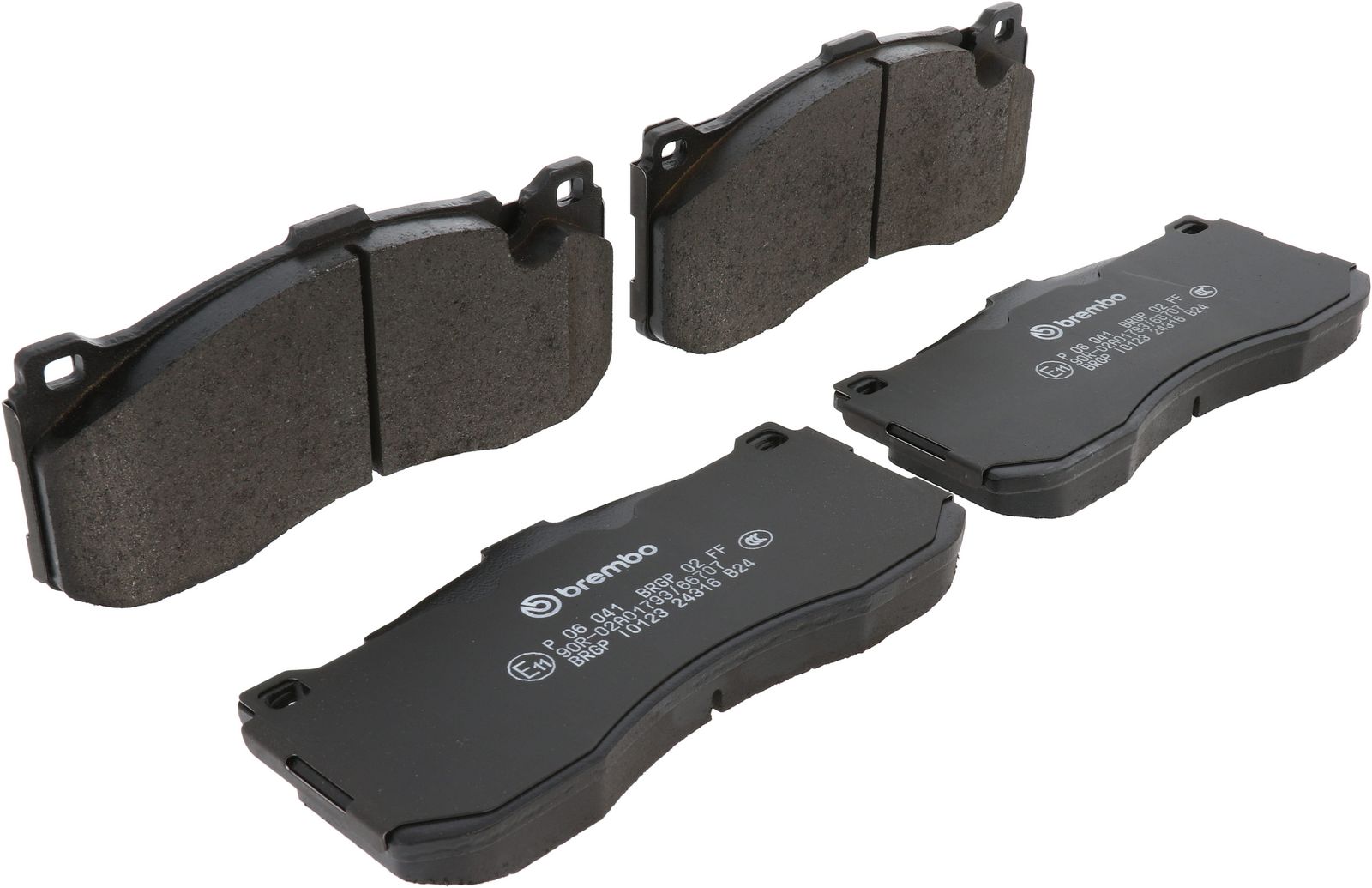 PRIME Low-Met Front Disc Brake Pad Set - P06041_02