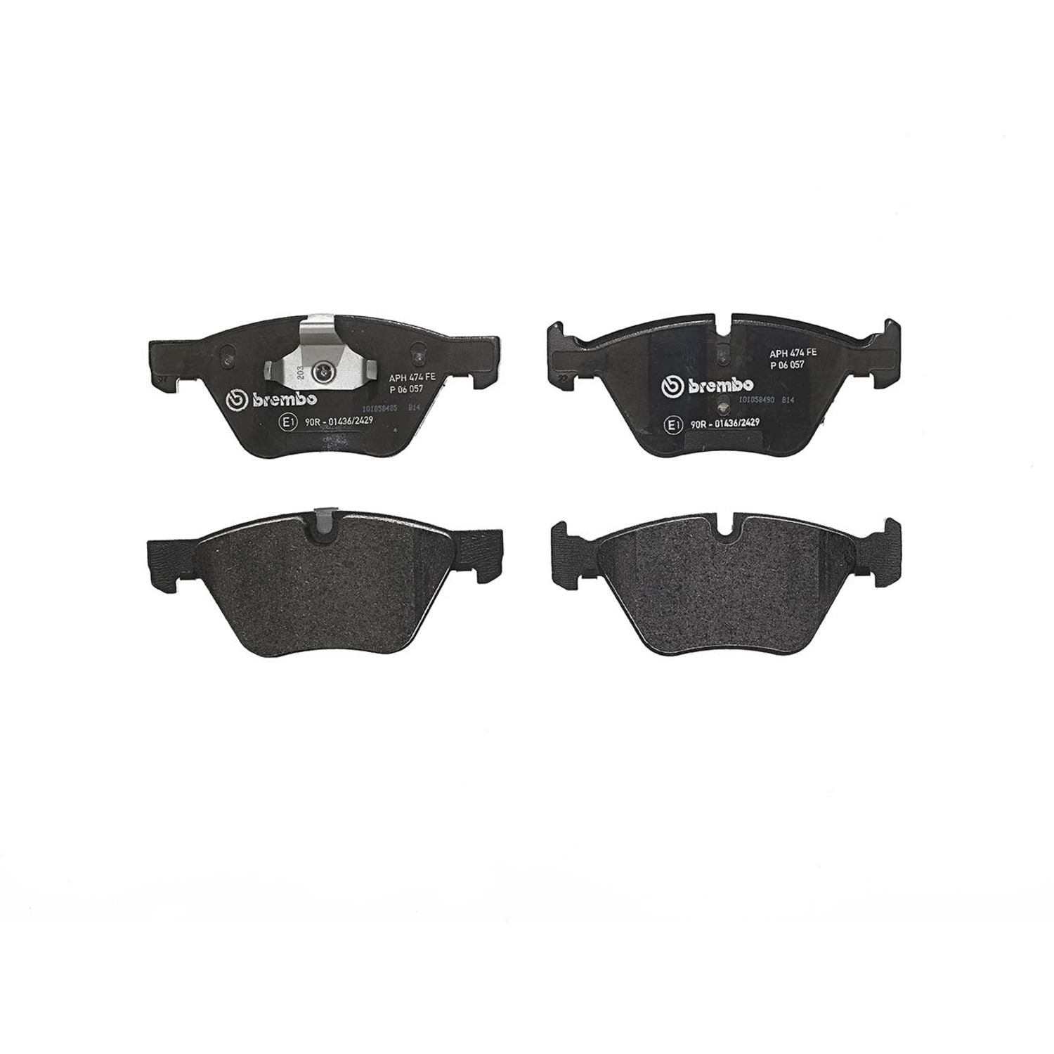 PRIME Low-Met Front Disc Brake Pad Set - P06057_01