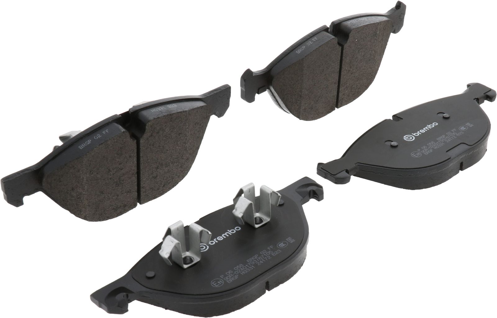 PRIME Low-Met Front Disc Brake Pad Set - P06058_02