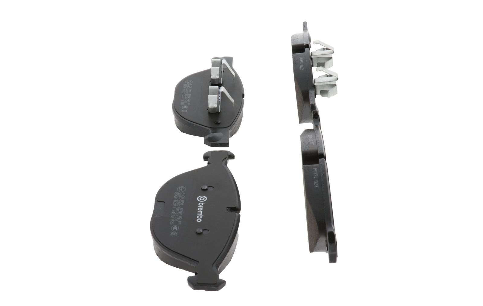 PRIME Low-Met Front Disc Brake Pad Set P06058 | Brembostore