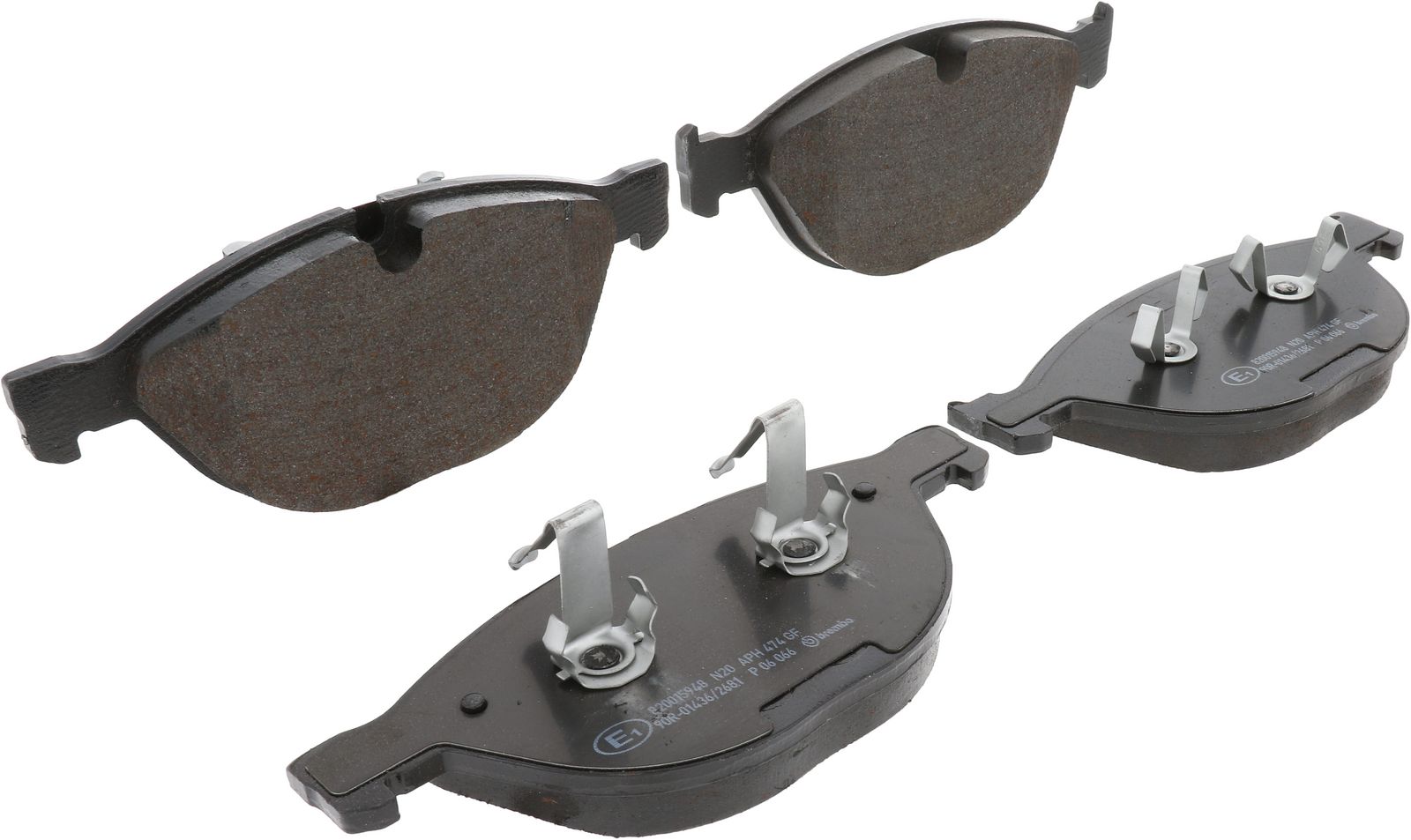 PRIME Low-Met Front Disc Brake Pad Set - P06066_02
