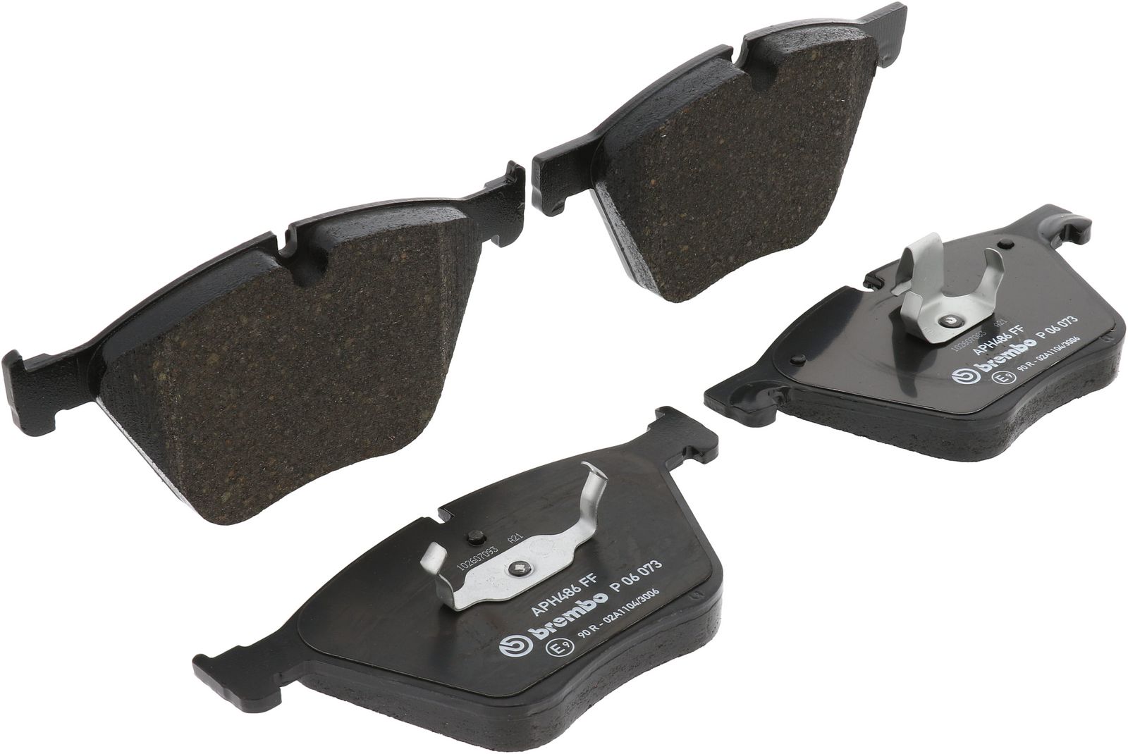 PRIME Low-Met Front Disc Brake Pad Set - P06073_02