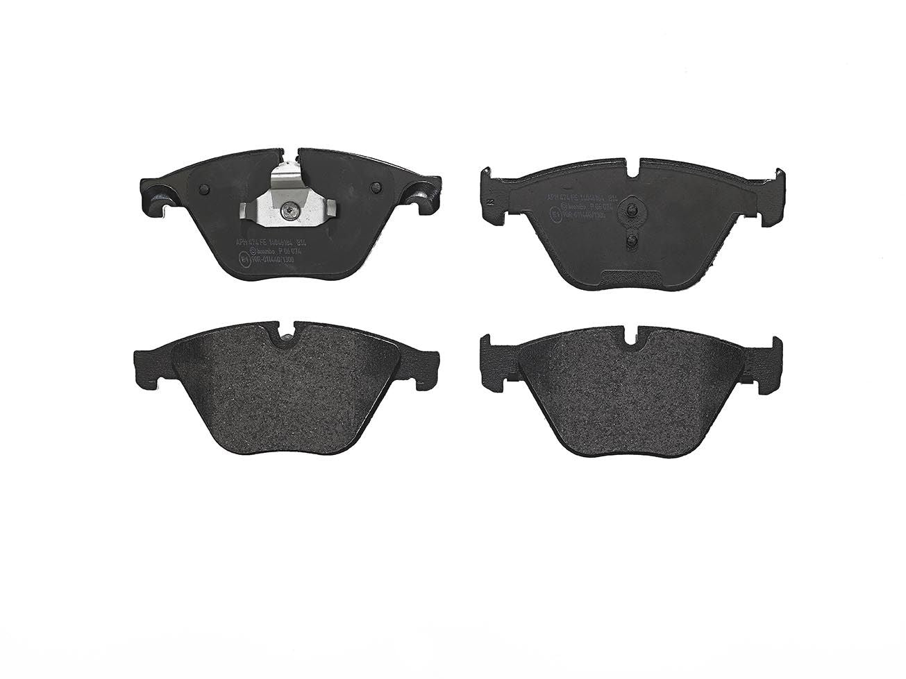 PRIME Low-Met Front Disc Brake Pad Set - P06074_01
