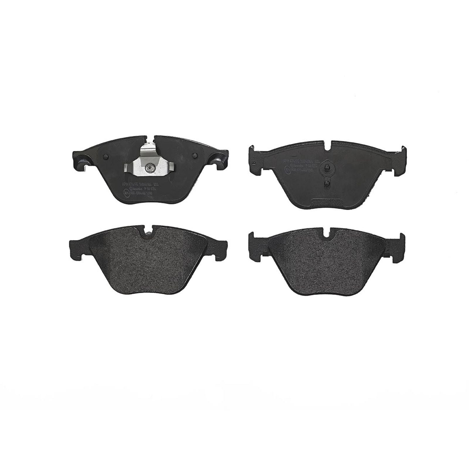PRIME Low-Met Front Disc Brake Pad Set - P06074_01