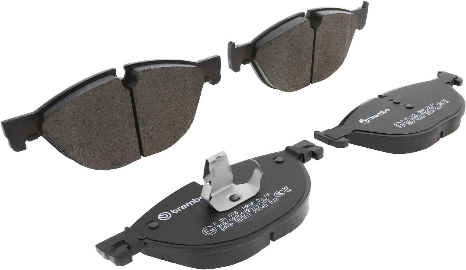PRIME Low-Met Front Disc Brake Pad Set - P06076_02