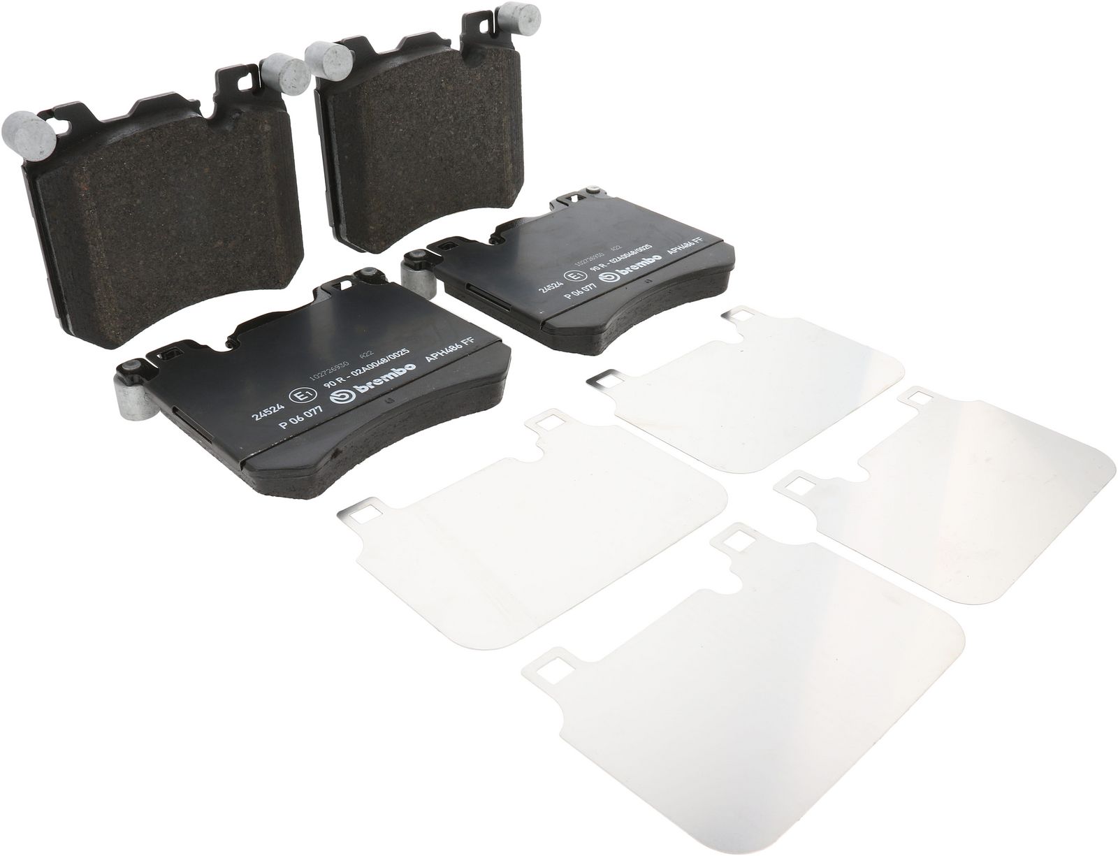 PRIME Low-Met Front Disc Brake Pad Set - P06077_02