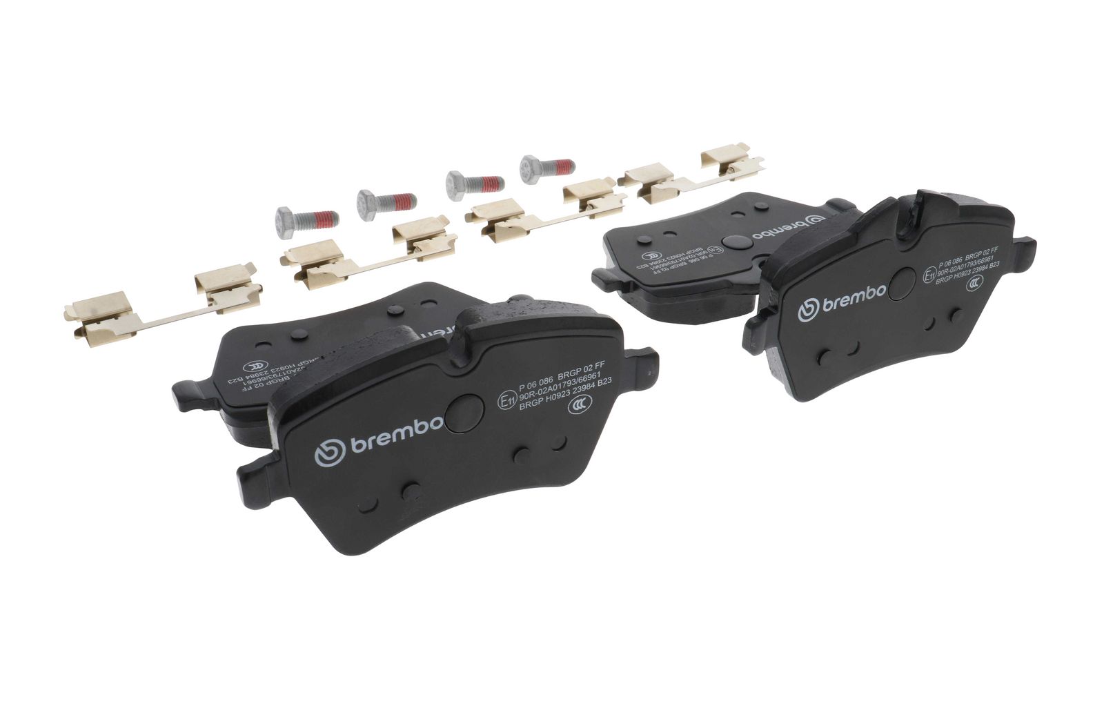 PRIME Low-Met Front Disc Brake Pad Set - P06086_13