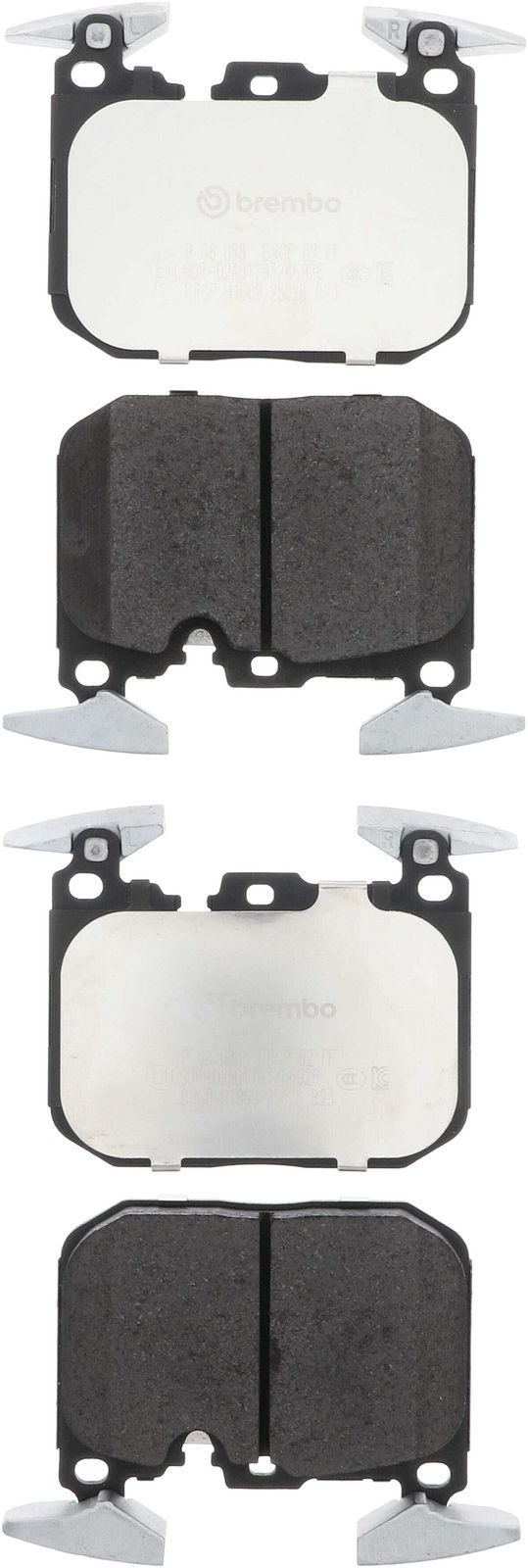 PRIME Low-Met Front Disc Brake Pad Set - P06088_01