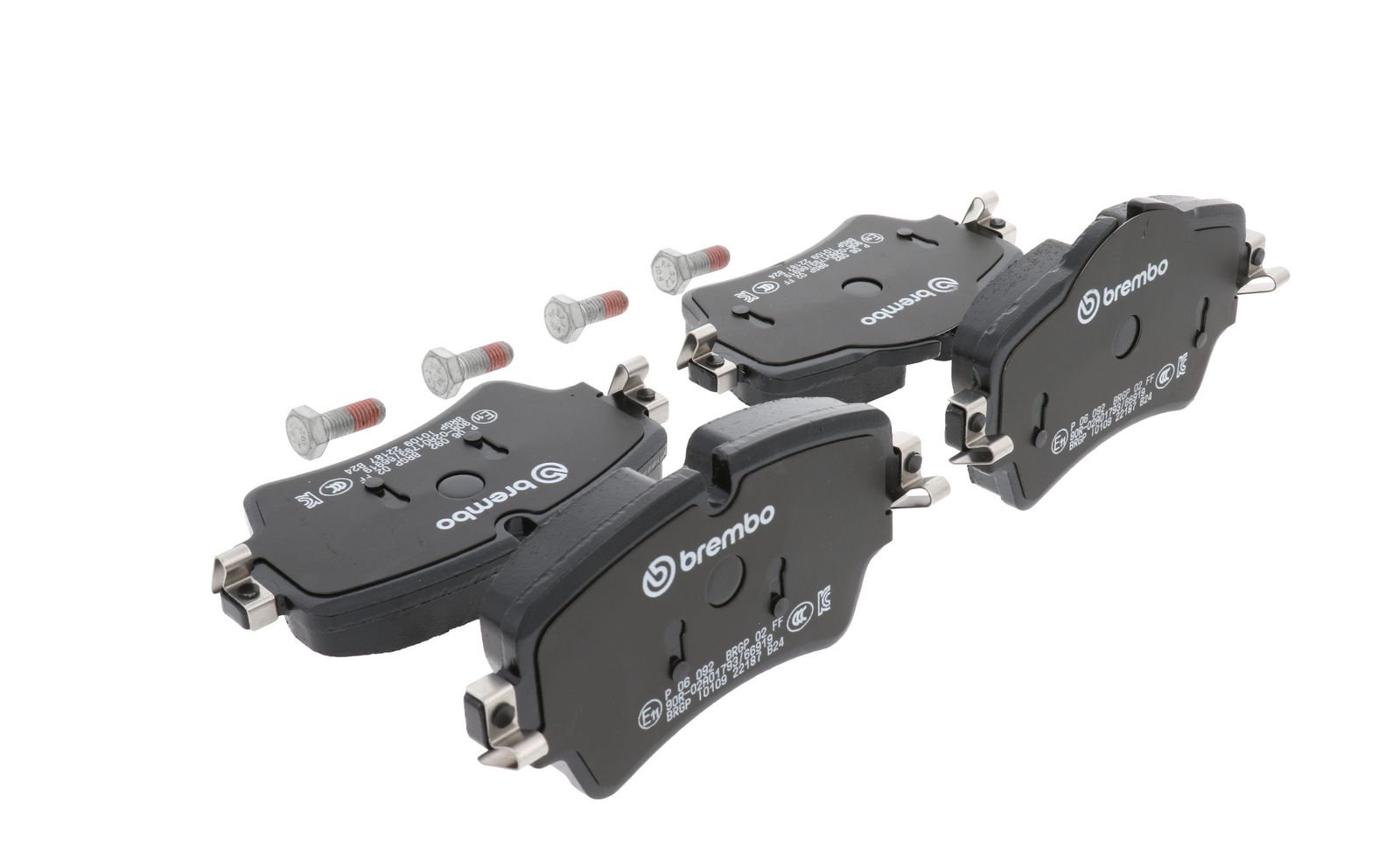 PRIME Low-Met Front Disc Brake Pad Set - P06092_12