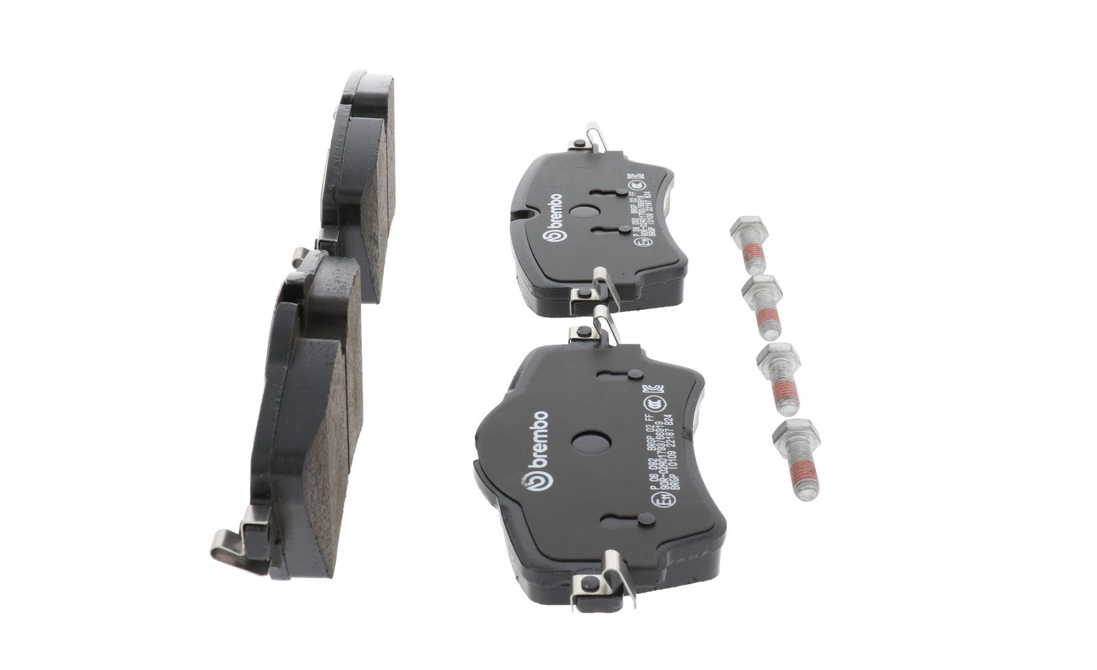 PRIME Low-Met Front Disc Brake Pad Set - P06092_21