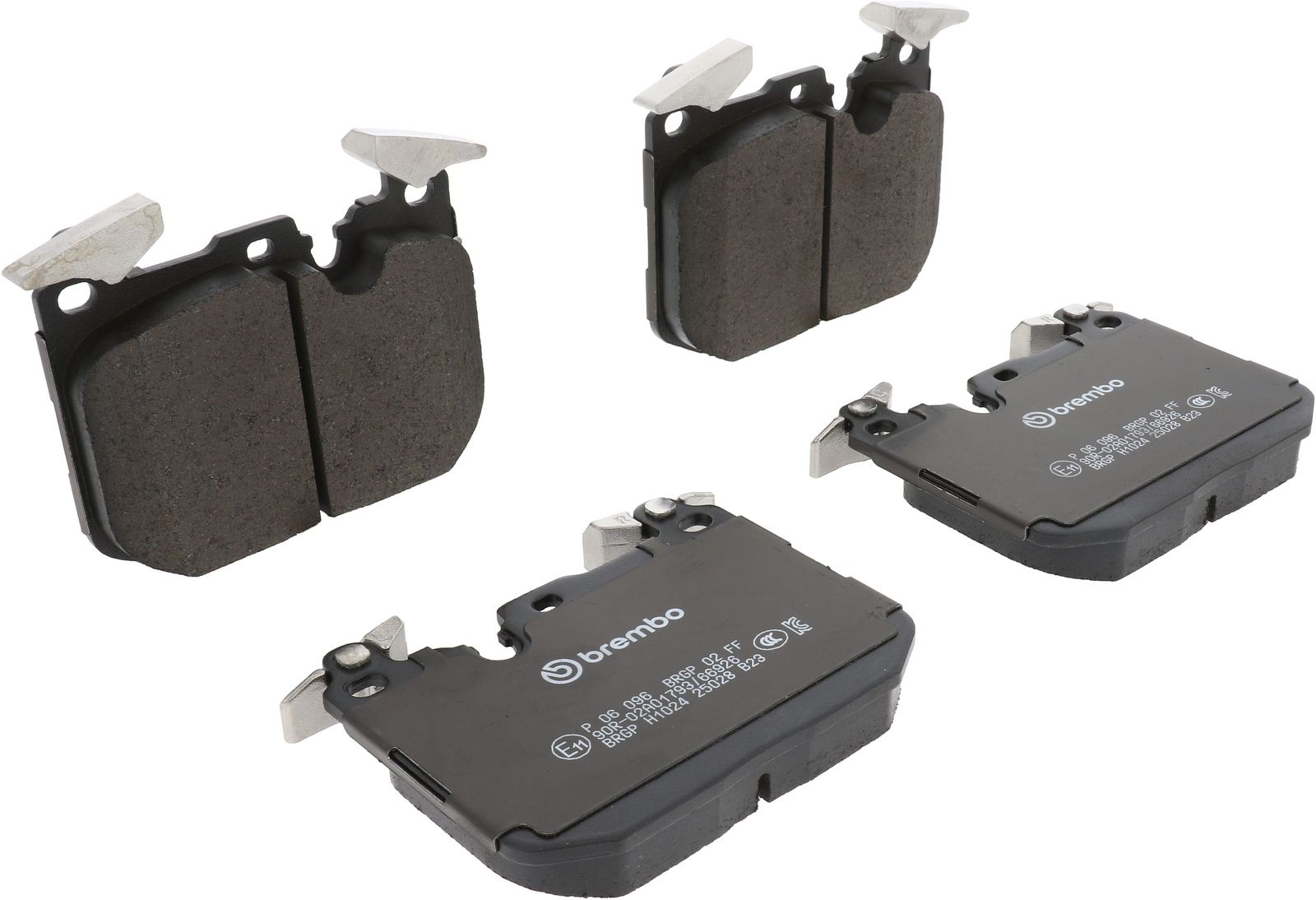 PRIME Low-Met Front Disc Brake Pad Set - P06096_02