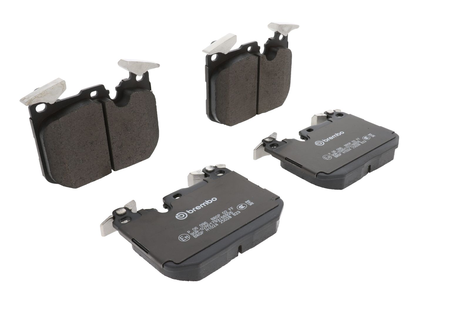 PRIME Low-Met Front Disc Brake Pad Set - P06096_24