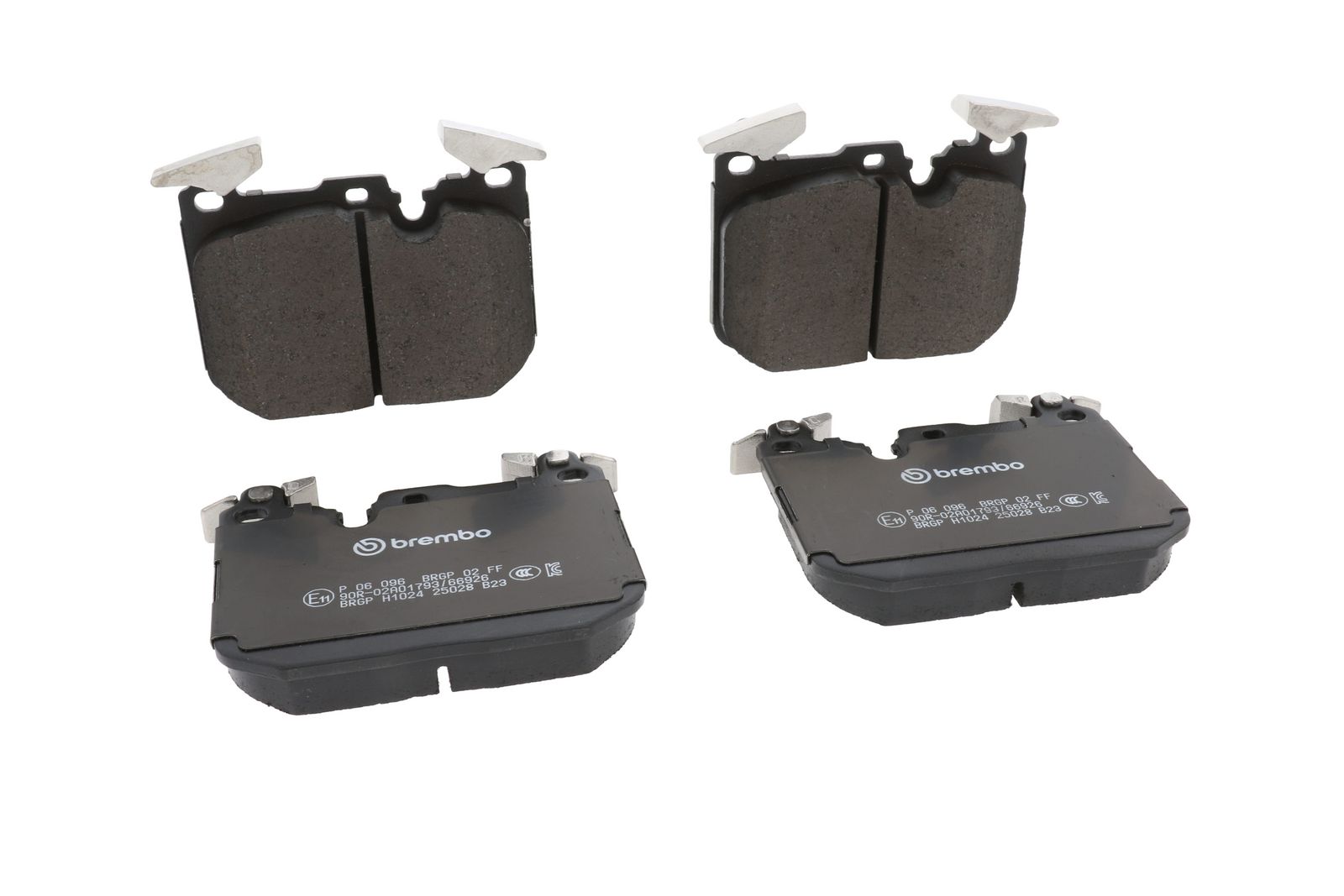 PRIME Low-Met Front Disc Brake Pad Set - P06096_26