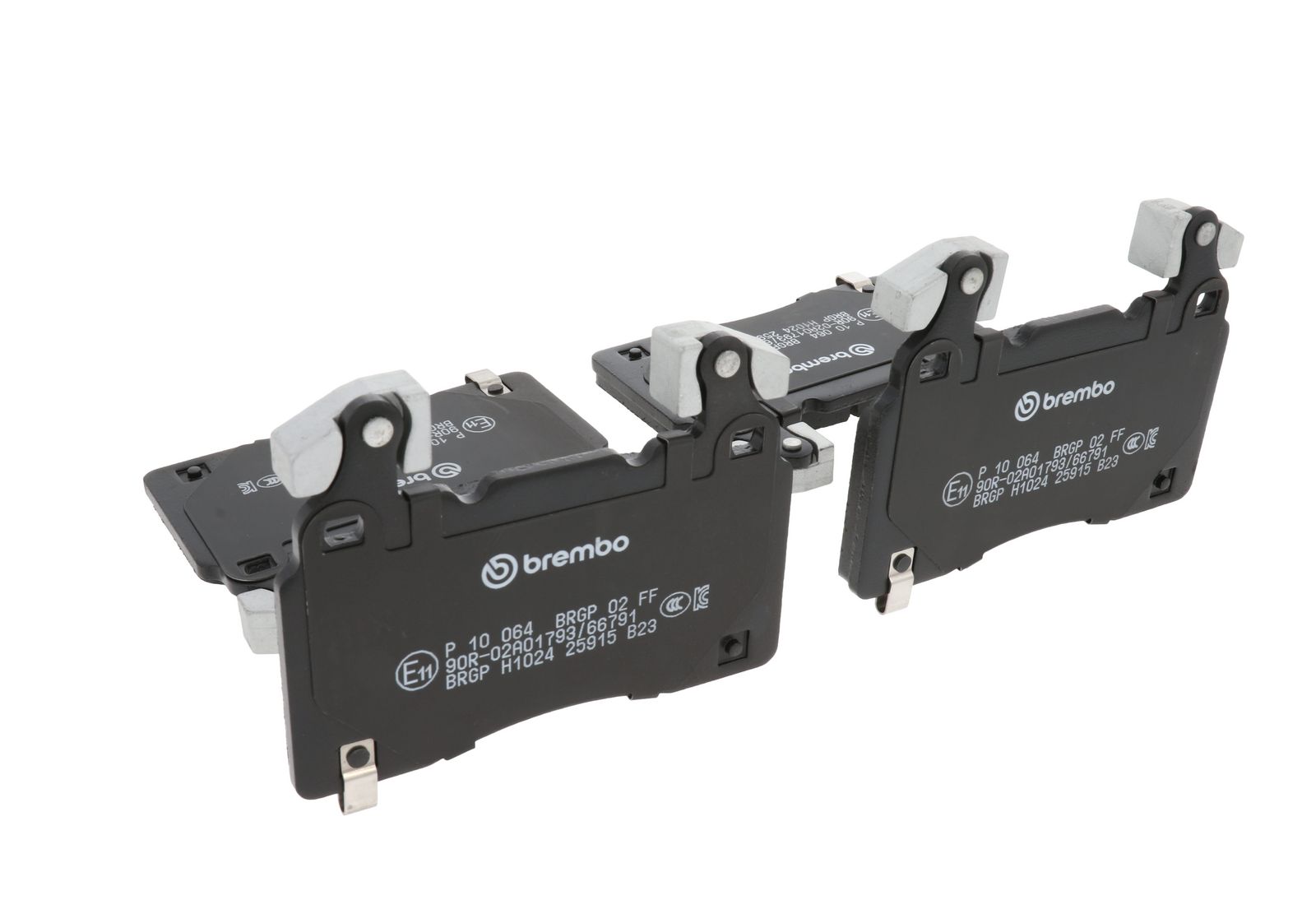 PRIME Low-Met Front Disc Brake Pad Set - P10064_13