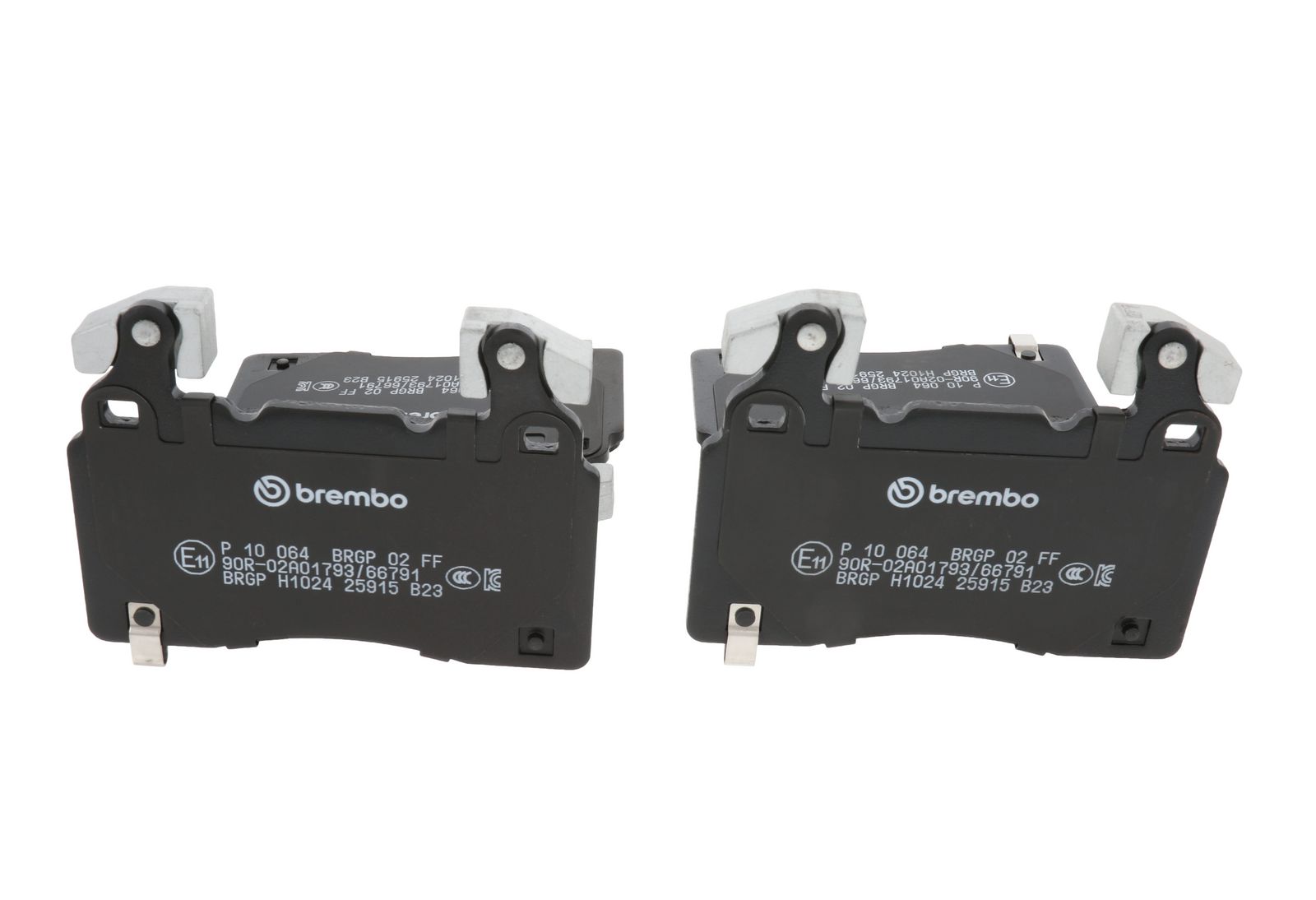 PRIME Low-Met Front Disc Brake Pad Set - P10064_15