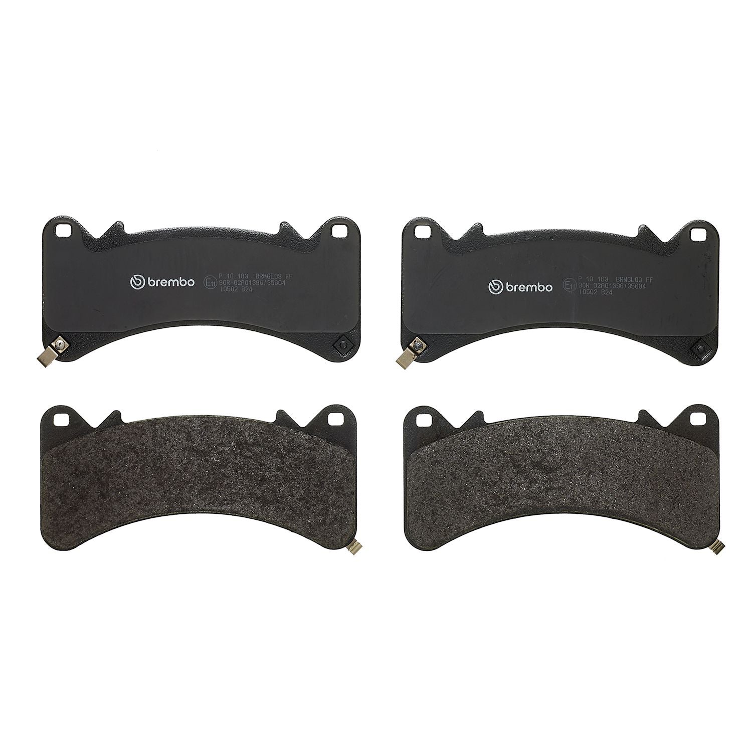 PRIME Low-Met Front Disc Brake Pad Set - P10103_03