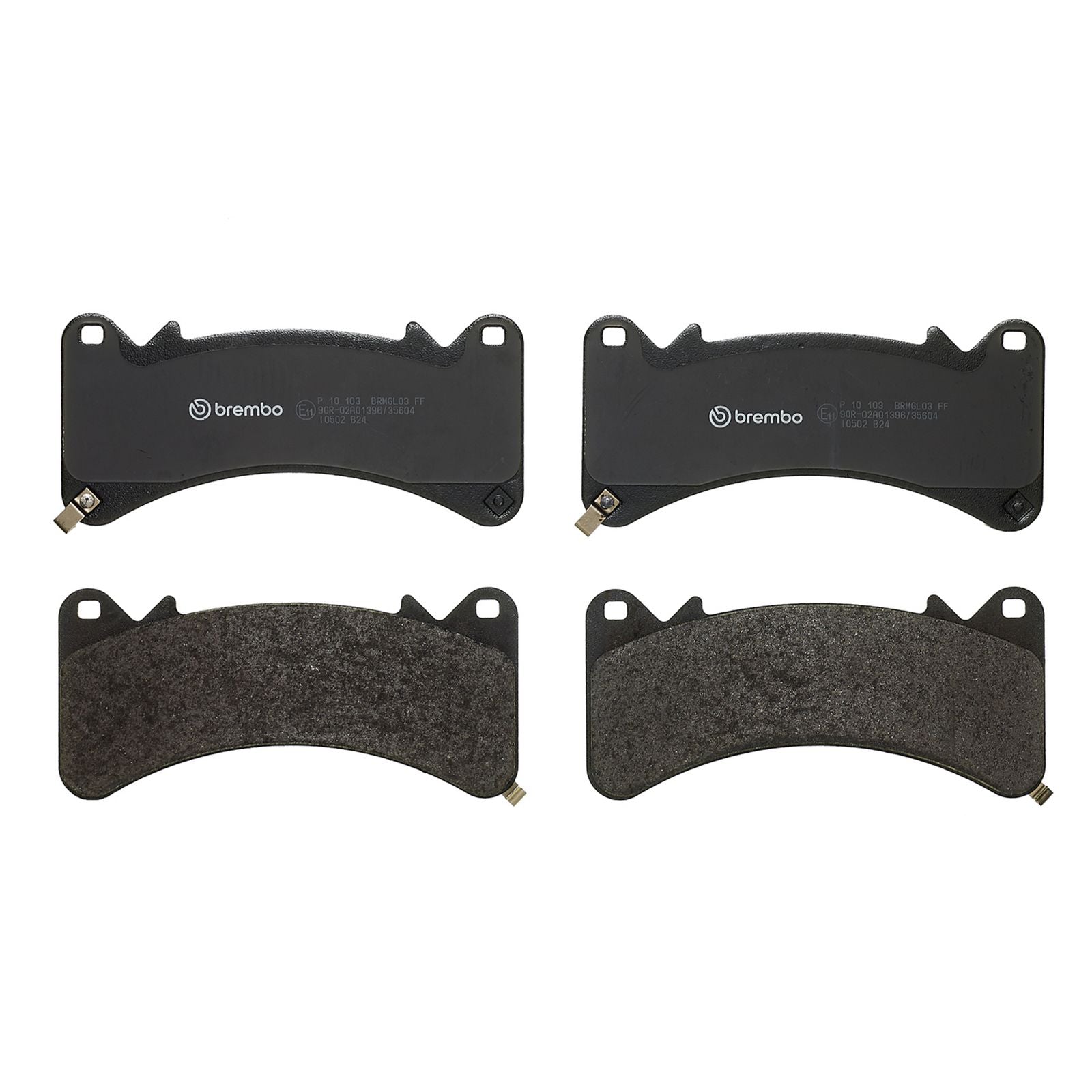 PRIME Low-Met Front Disc Brake Pad Set - P10103_03