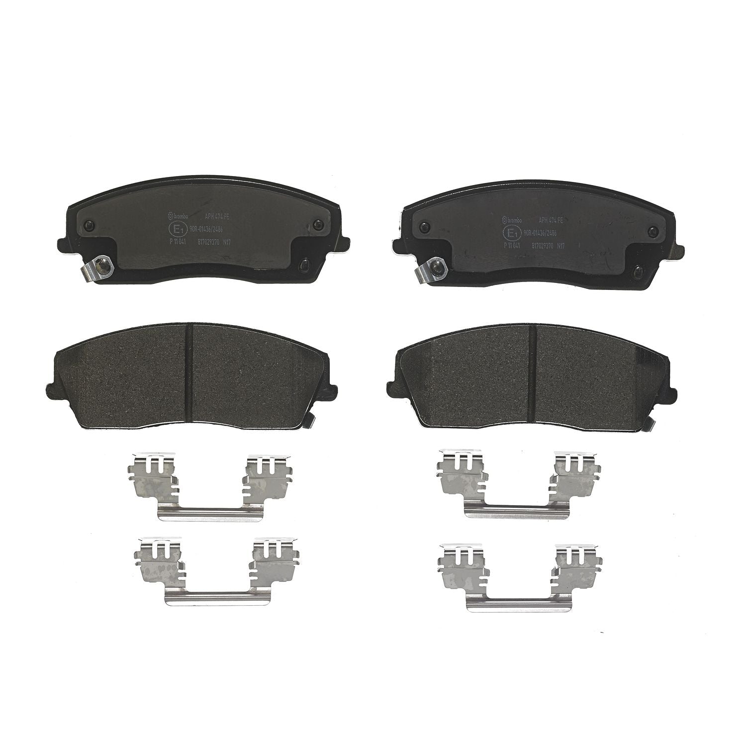 PRIME Low-Met Front Disc Brake Pad Set - P11041_01