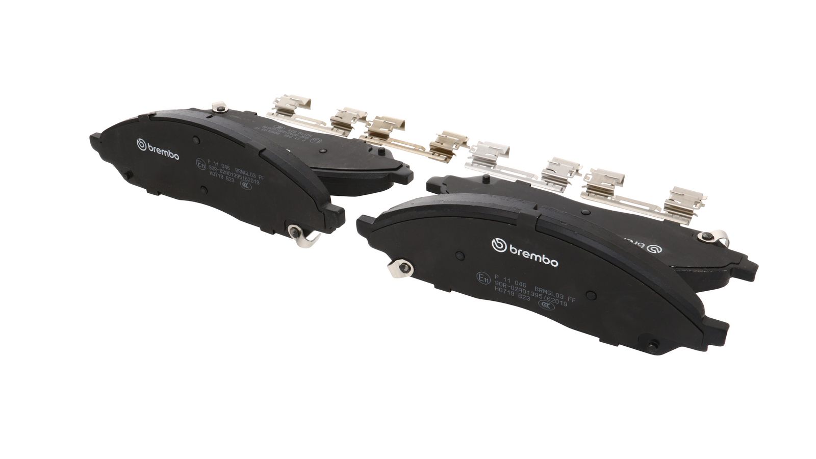 PRIME Low-Met Front Disc Brake Pad Set - P11046_16