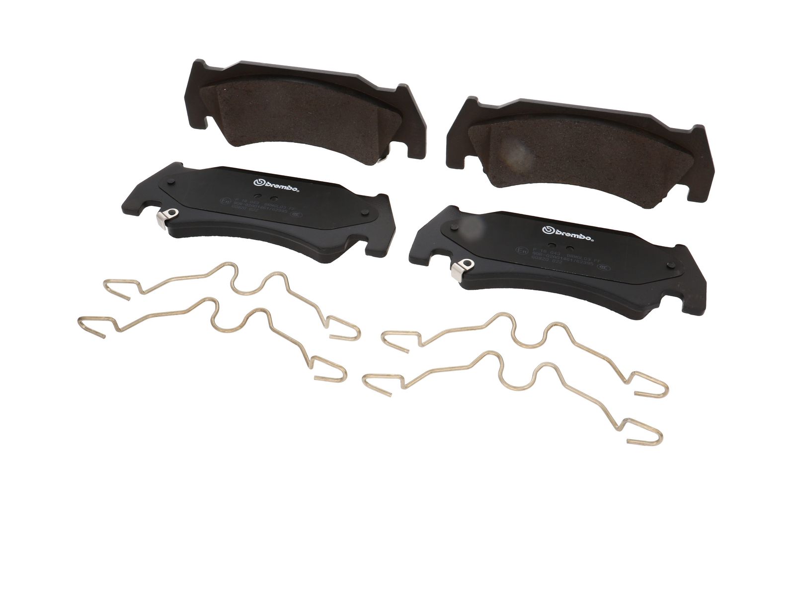PRIME Low-Met Front Disc Brake Pad Set - P18043_03