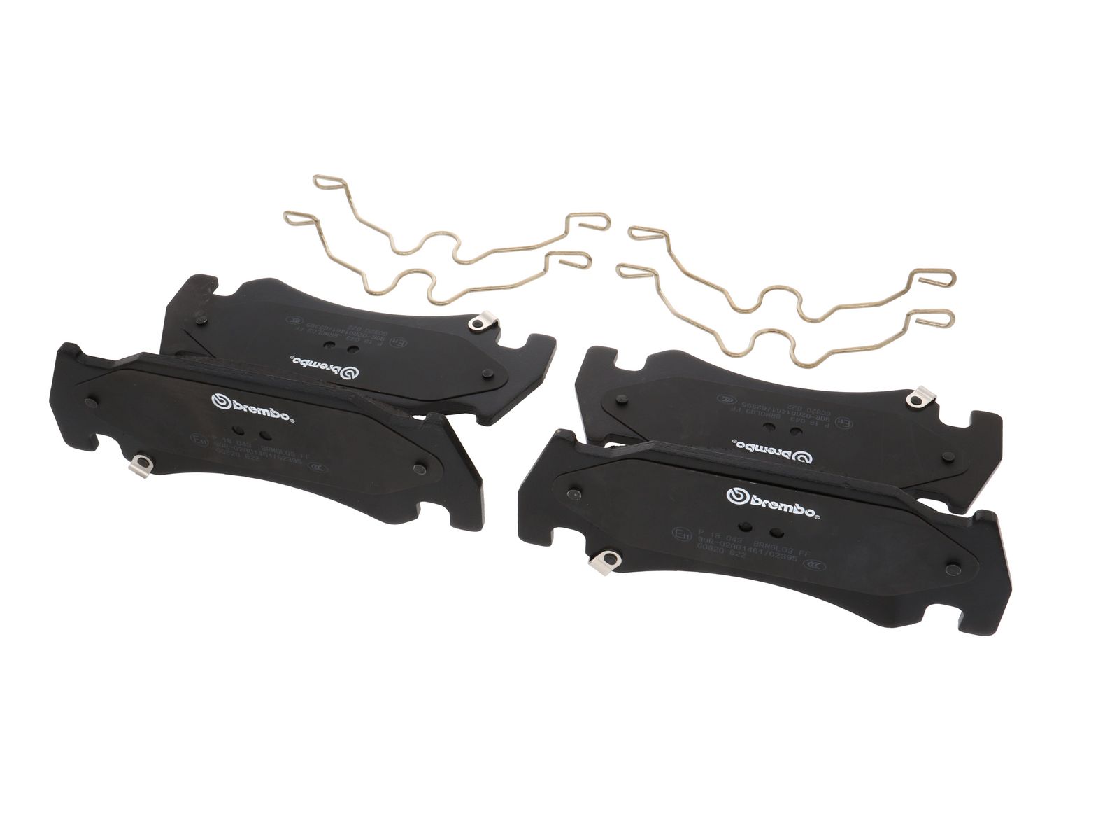 PRIME Low-Met Front Disc Brake Pad Set - P18043_15
