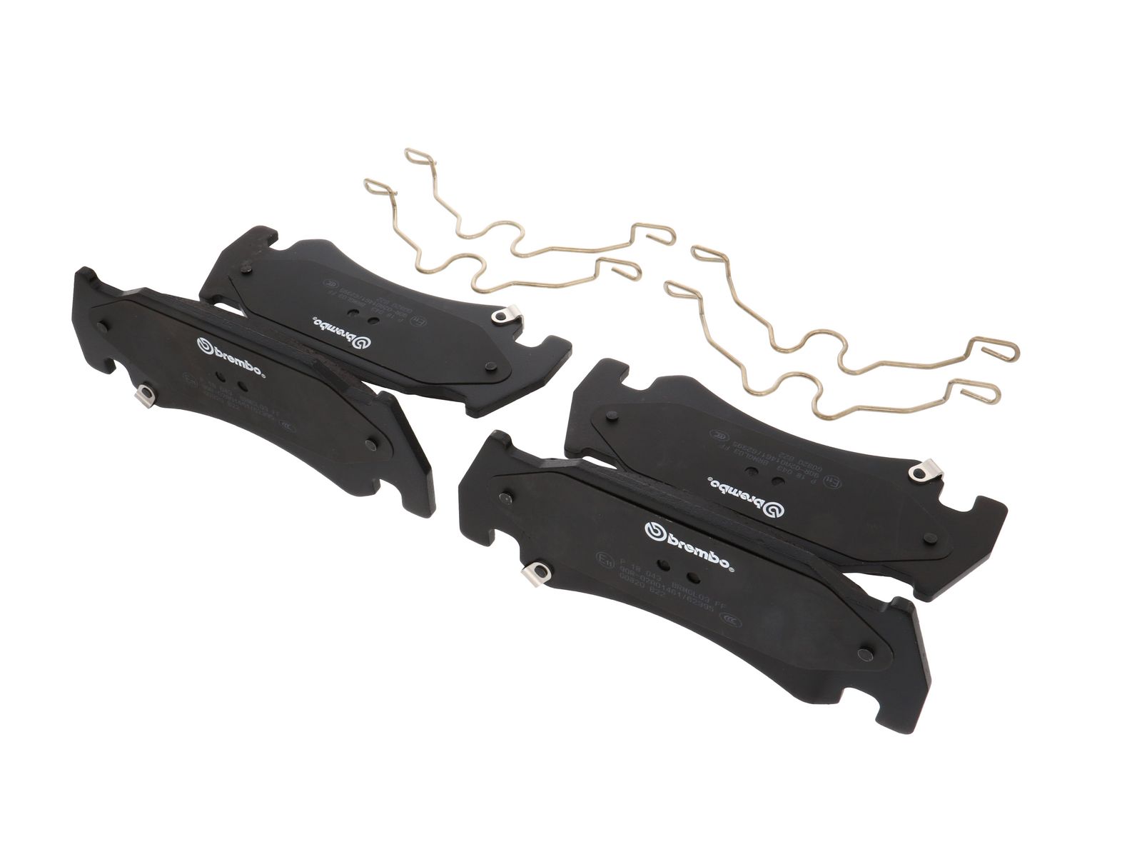 PRIME Low-Met Front Disc Brake Pad Set - P18043_16
