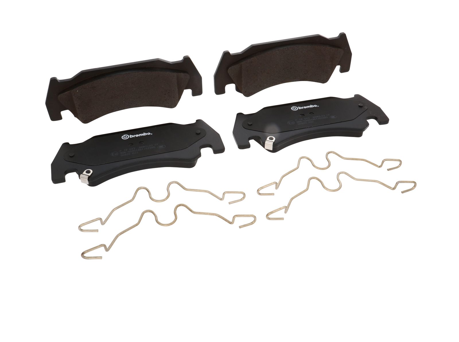 PRIME Low-Met Front Disc Brake Pad Set - P18043_25