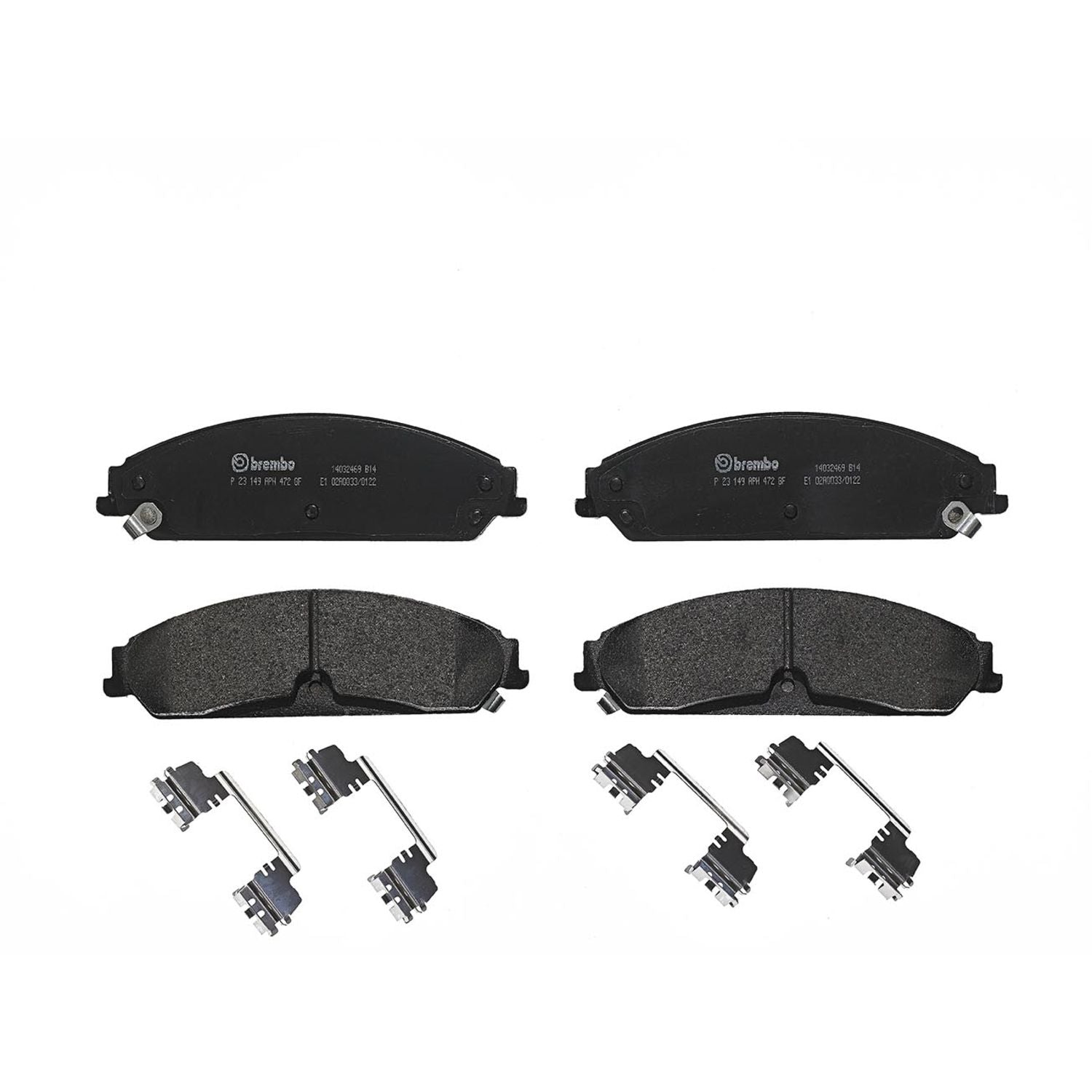 PRIME Low-Met Front Disc Brake Pad Set - P23149_01