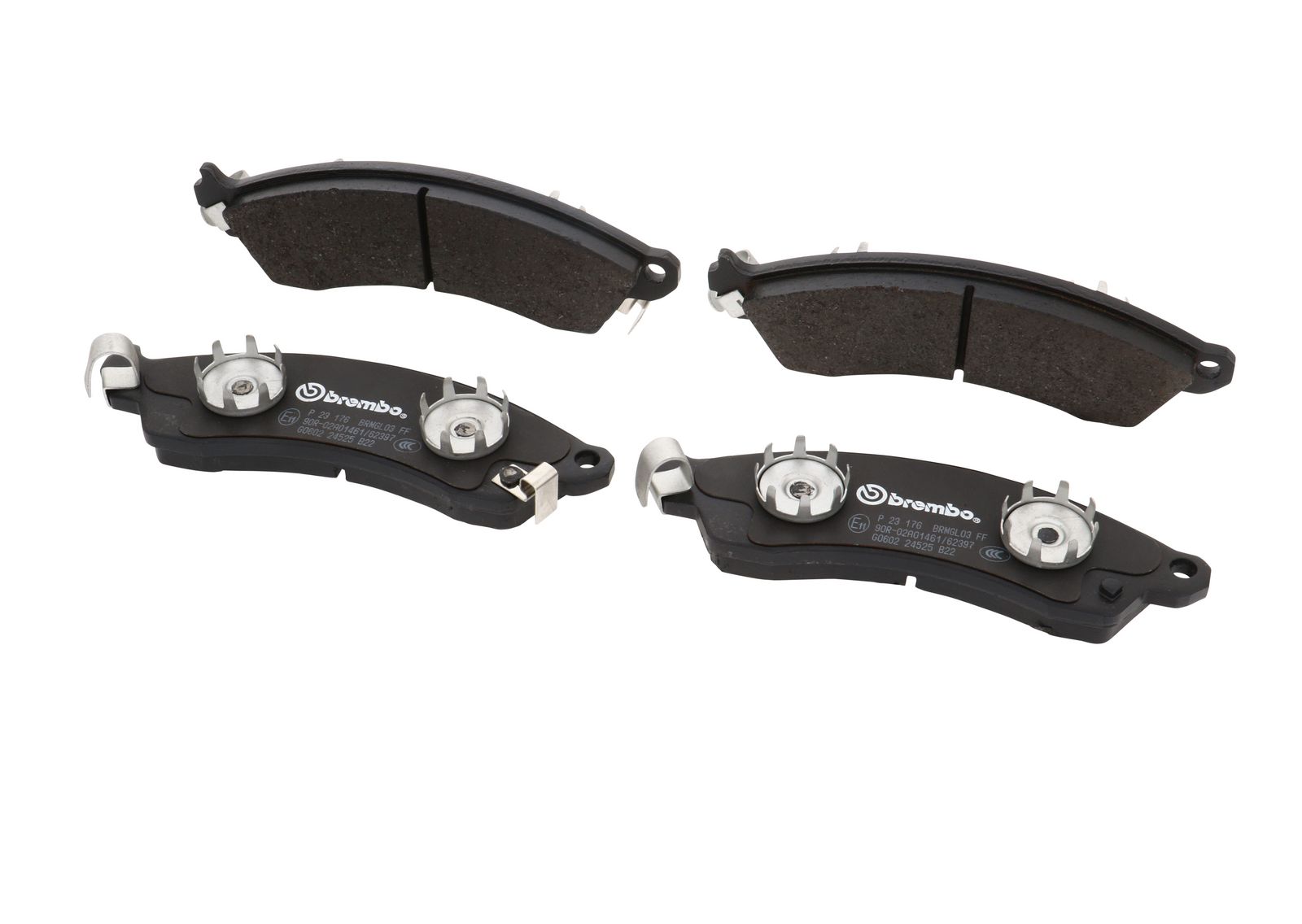 PRIME Low-Met Front Disc Brake Pad Set - P23176_03