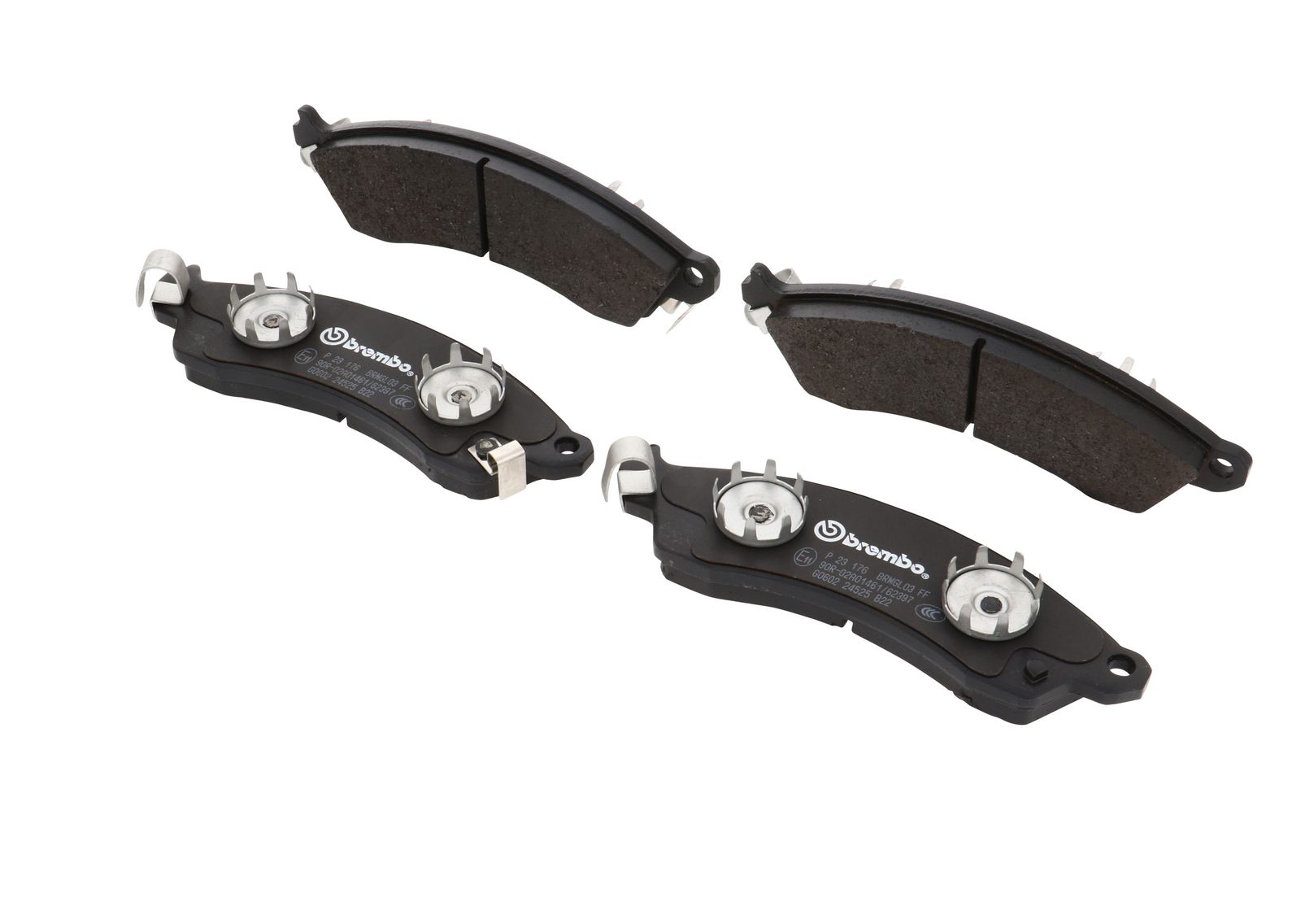 PRIME Low-Met Front Disc Brake Pad Set - P23176_04