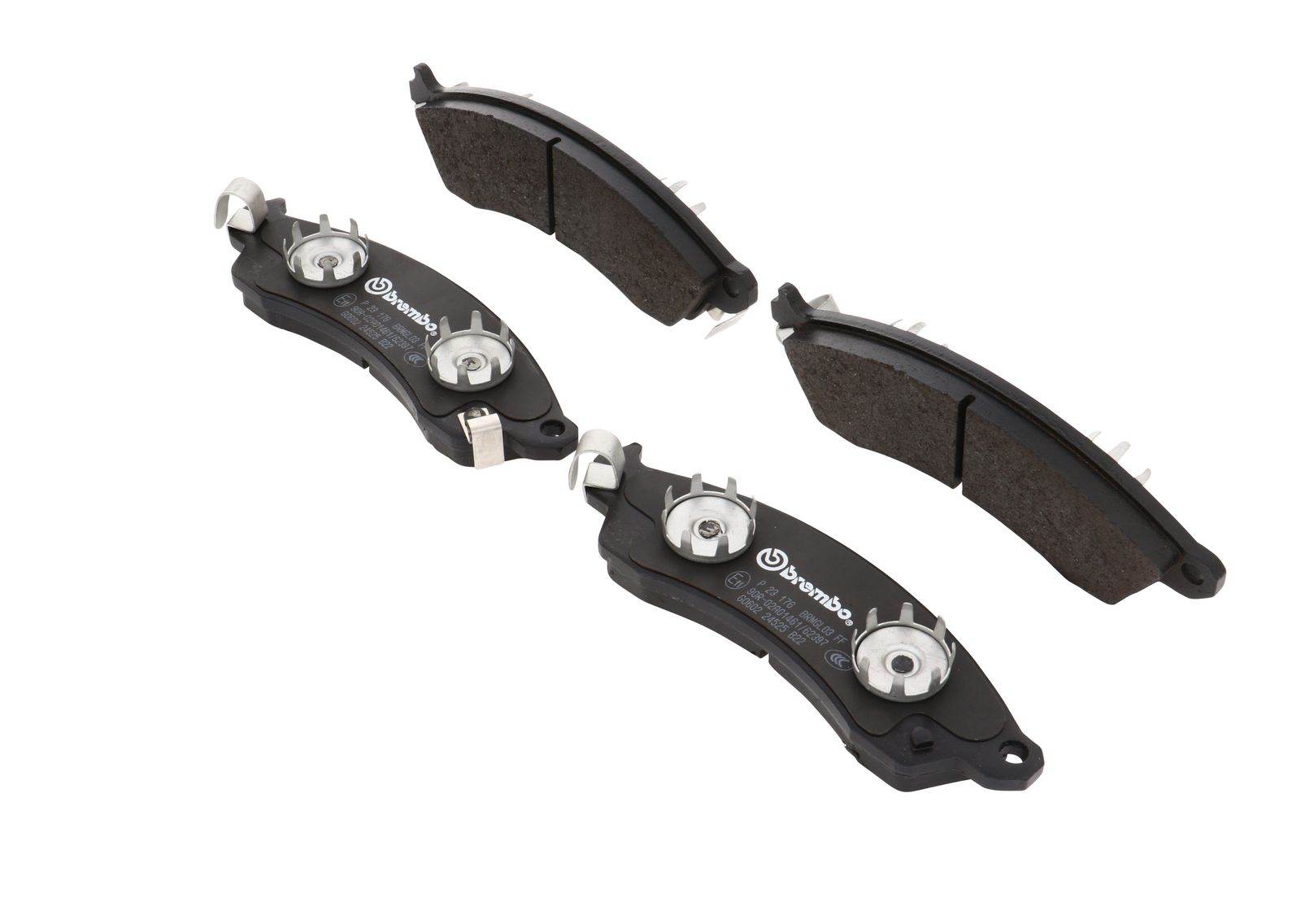 PRIME Low-Met Front Disc Brake Pad Set - P23176_05