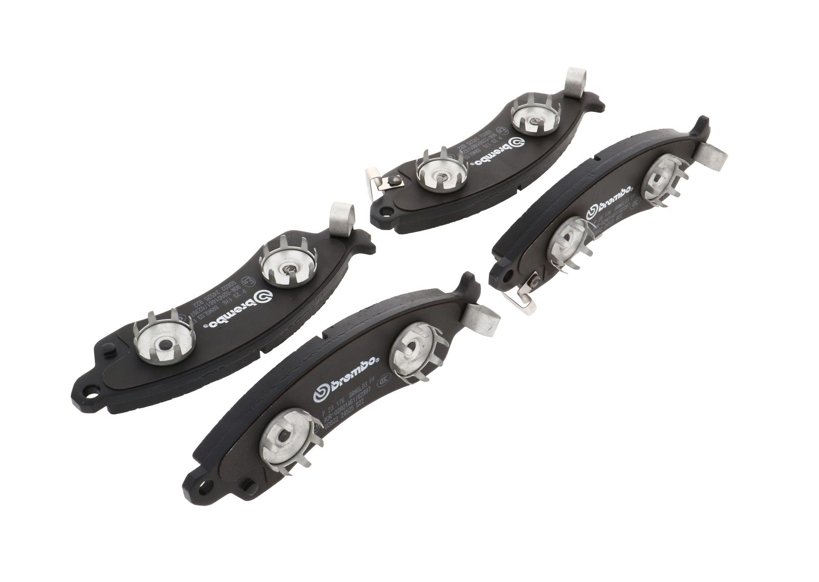 PRIME Low-Met Front Disc Brake Pad Set - P23176_11
